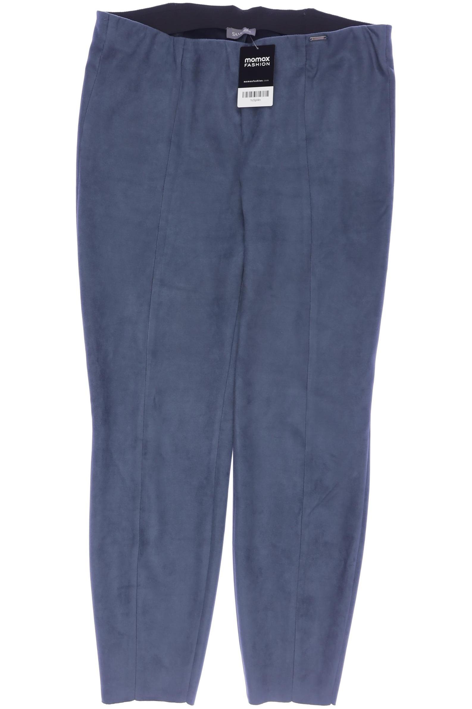 

Samoon by Gerry Weber Damen Stoffhose, blau, Gr. 34