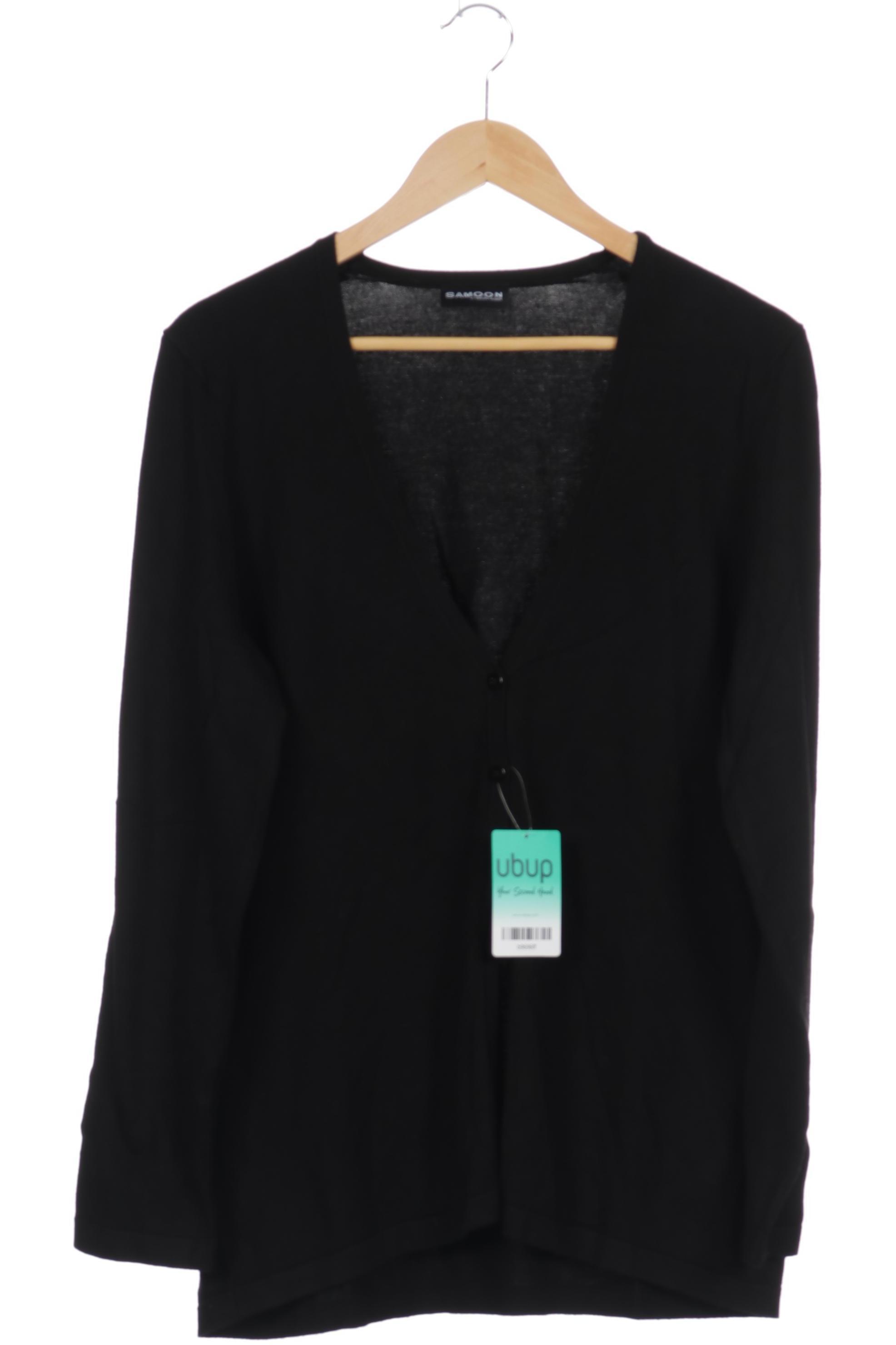 

Samoon by Gerry Weber Damen Strickjacke, schwarz, Gr. 44