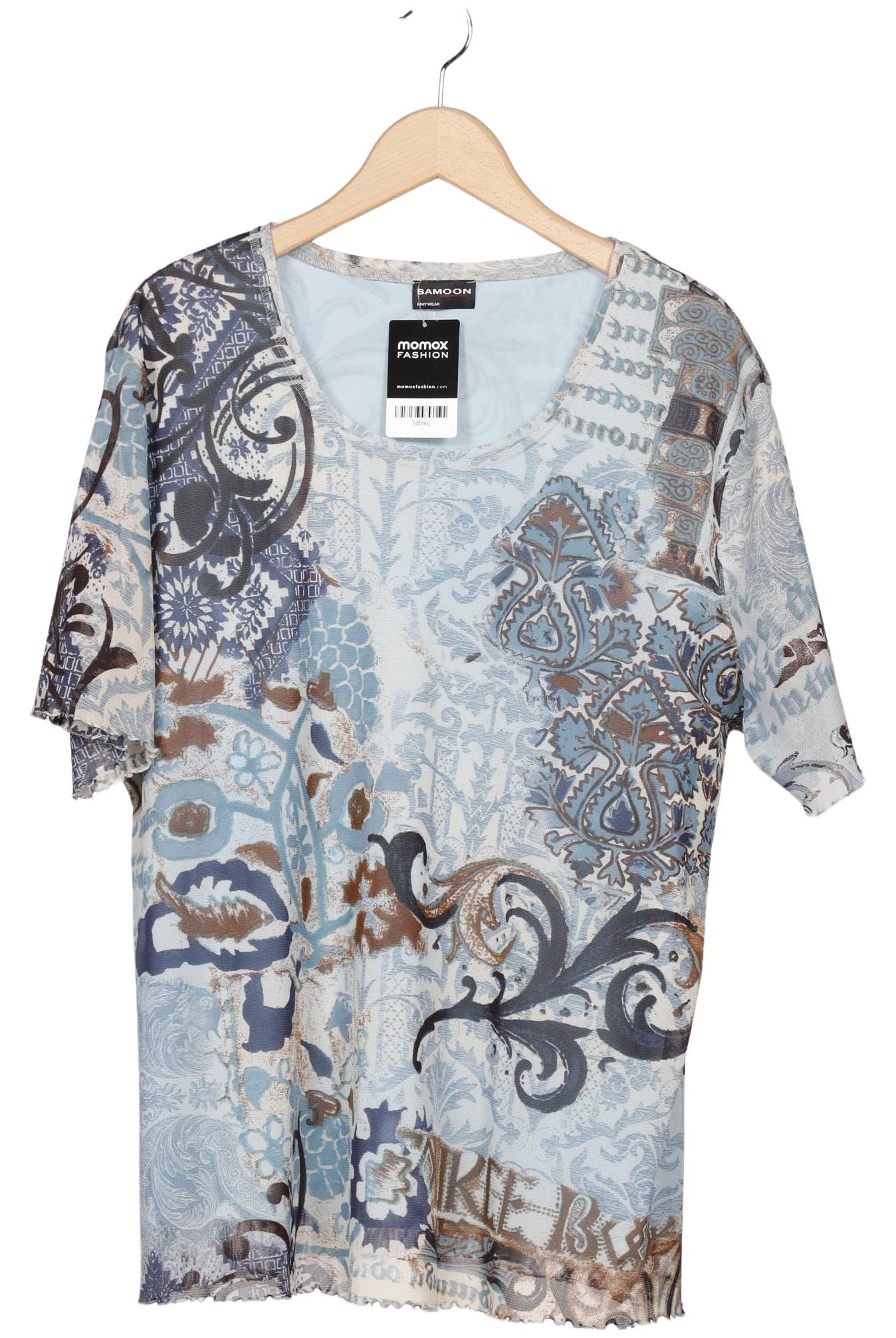 

Samoon by Gerry Weber Damen T-Shirt, mehrfarbig, Gr. 48