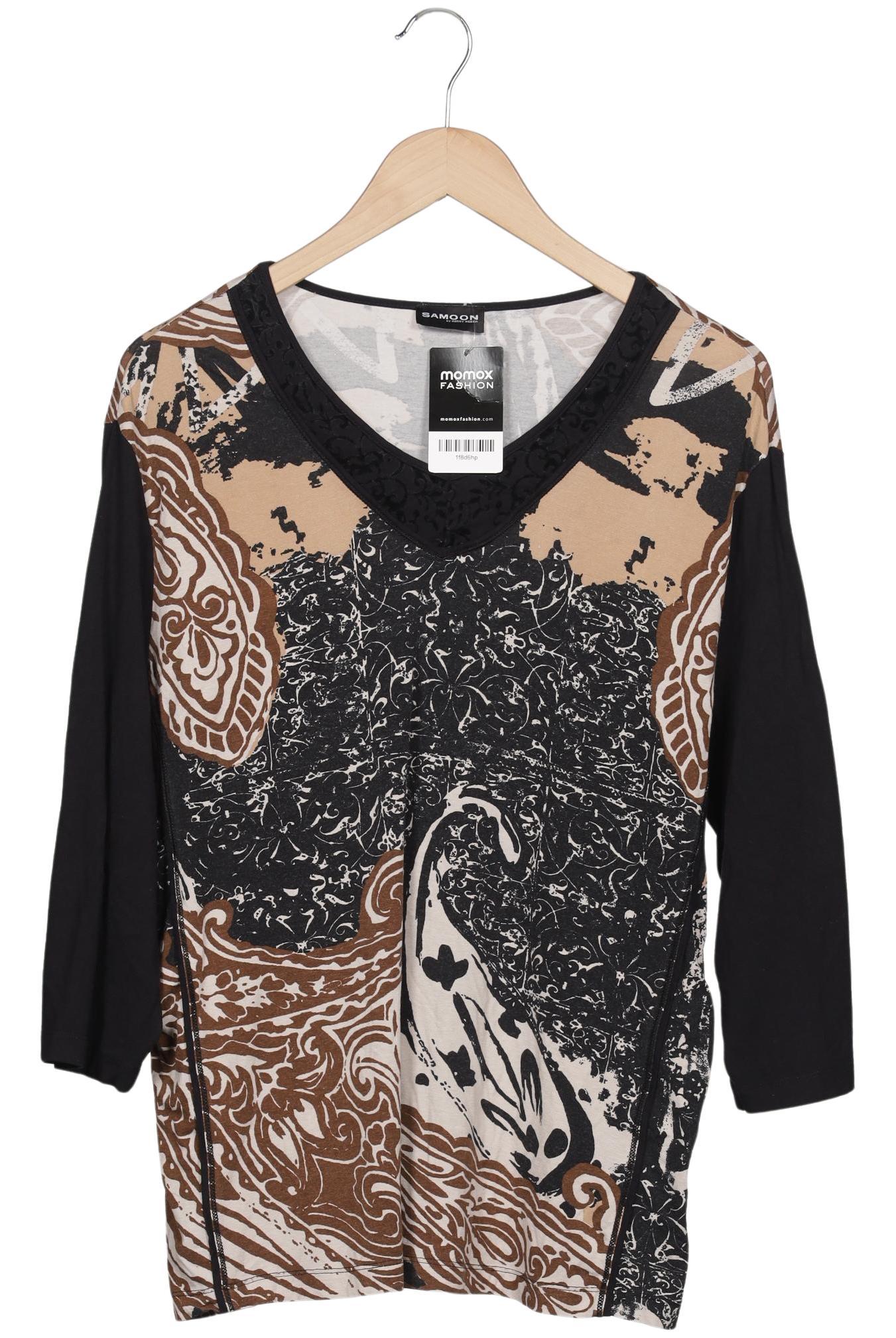 

Samoon by Gerry Weber Damen Langarmshirt, mehrfarbig, Gr. 44
