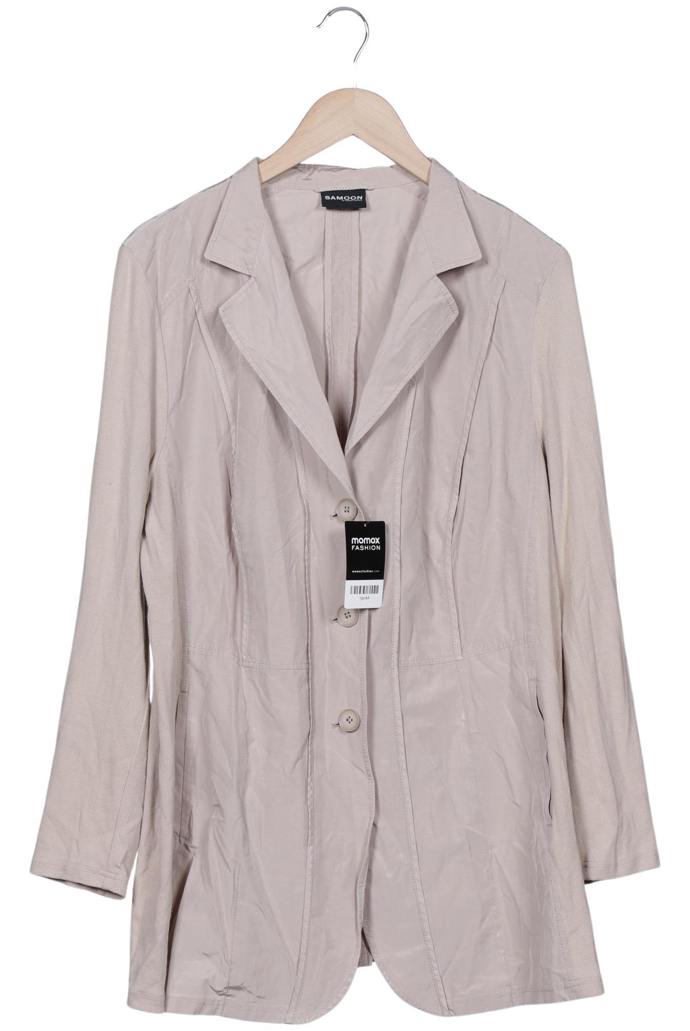 

Samoon by Gerry Weber Damen Mantel, cremeweiß, Gr. 48