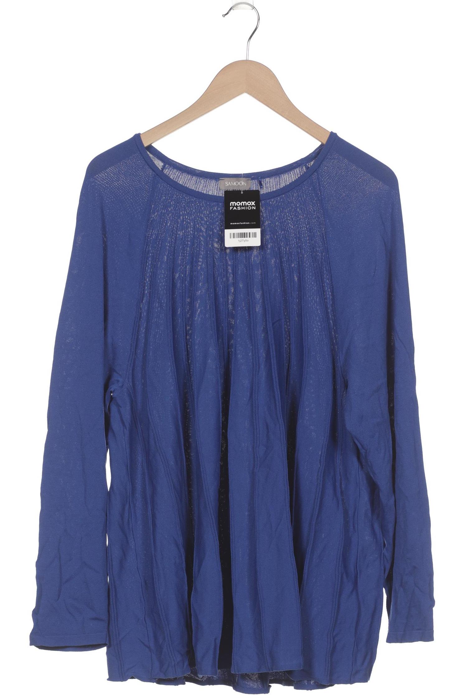 

Samoon by Gerry Weber Damen Pullover, blau, Gr. 52