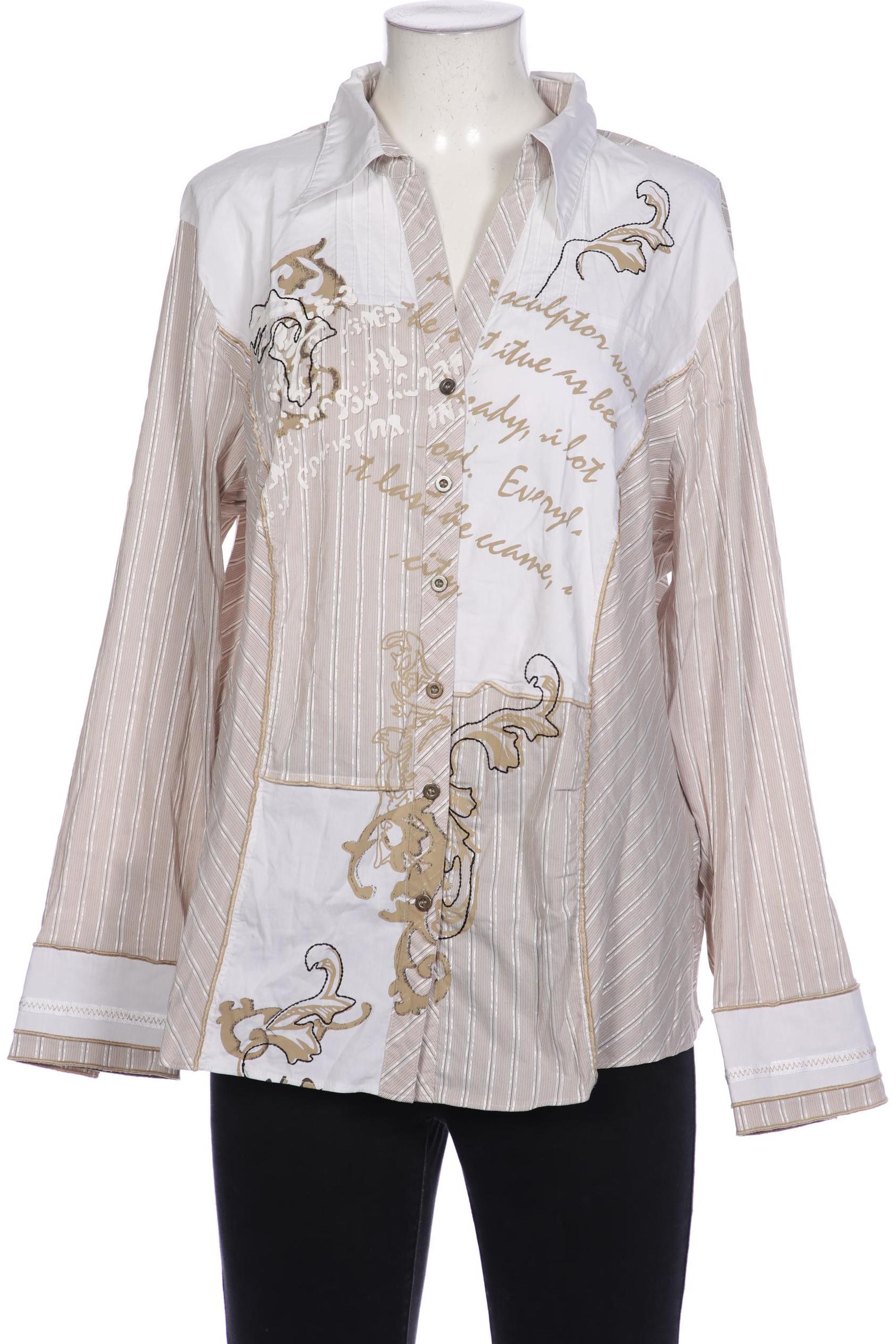 

Samoon by Gerry Weber Damen Bluse, beige, Gr. 48