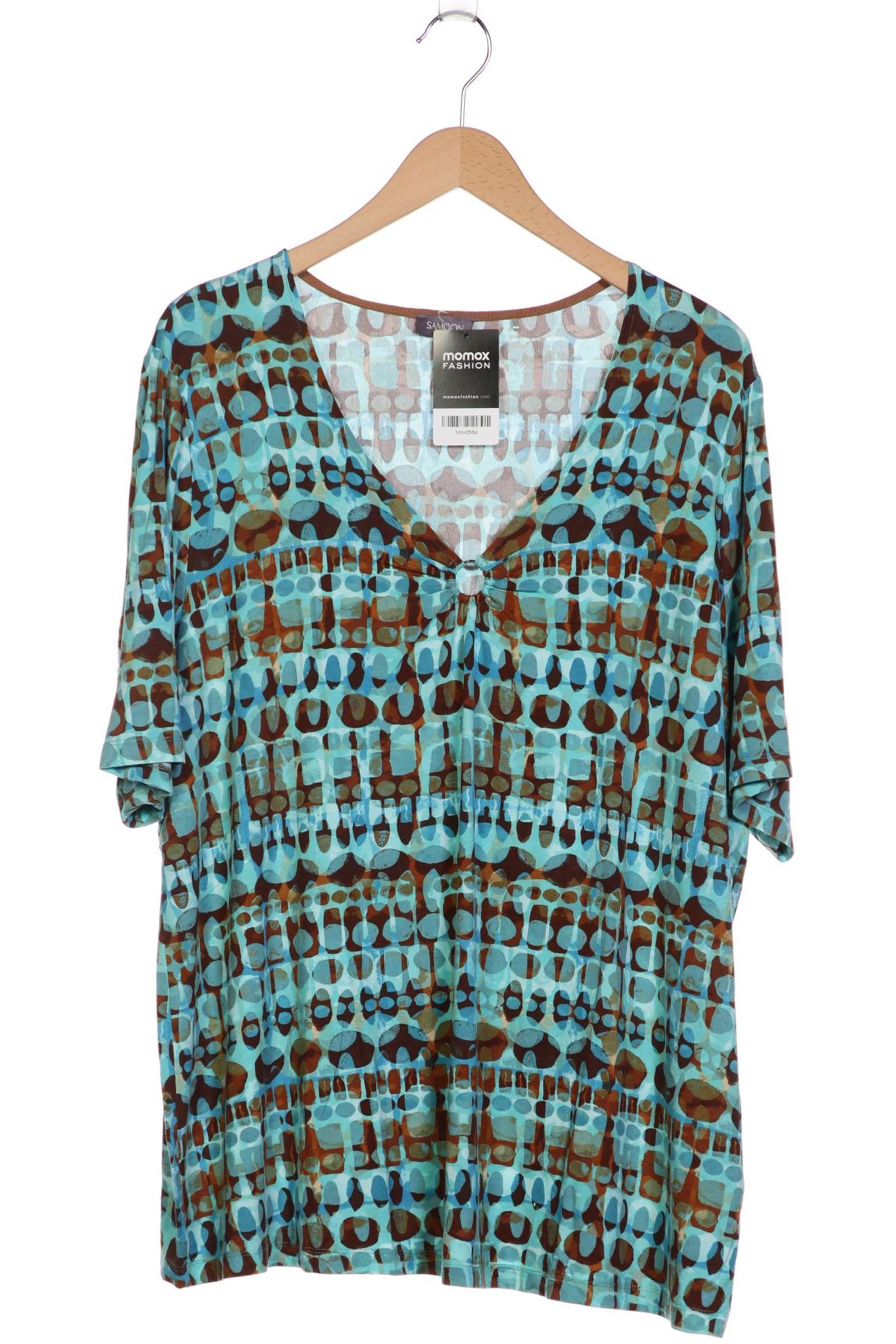 

Samoon by Gerry Weber Damen T-Shirt, türkis, Gr. 52