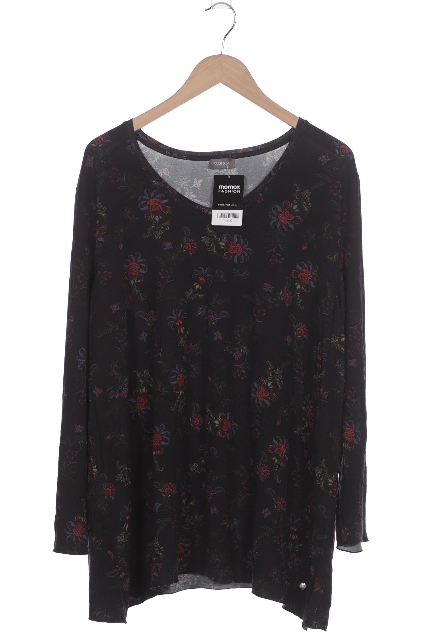 

Samoon by Gerry Weber Damen Langarmshirt, grau, Gr. 52