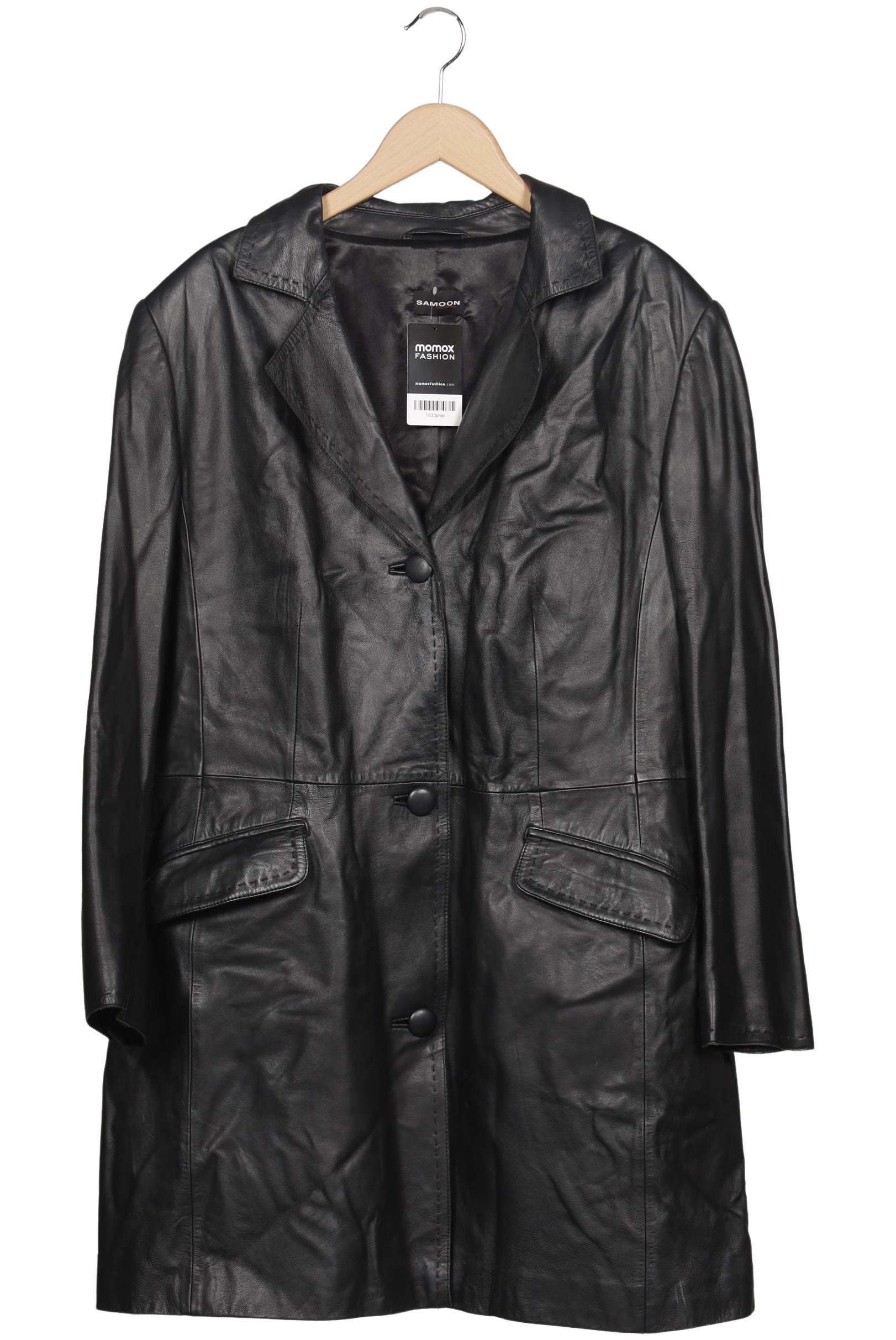 

Samoon by Gerry Weber Damen Mantel, schwarz, Gr. 48