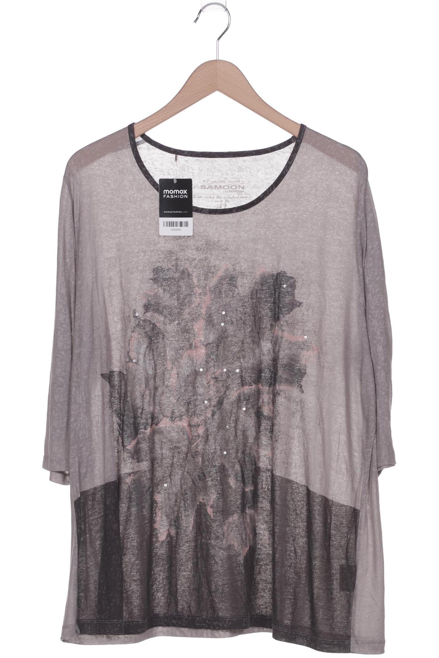 

Samoon by Gerry Weber Damen T-Shirt, braun, Gr. 50