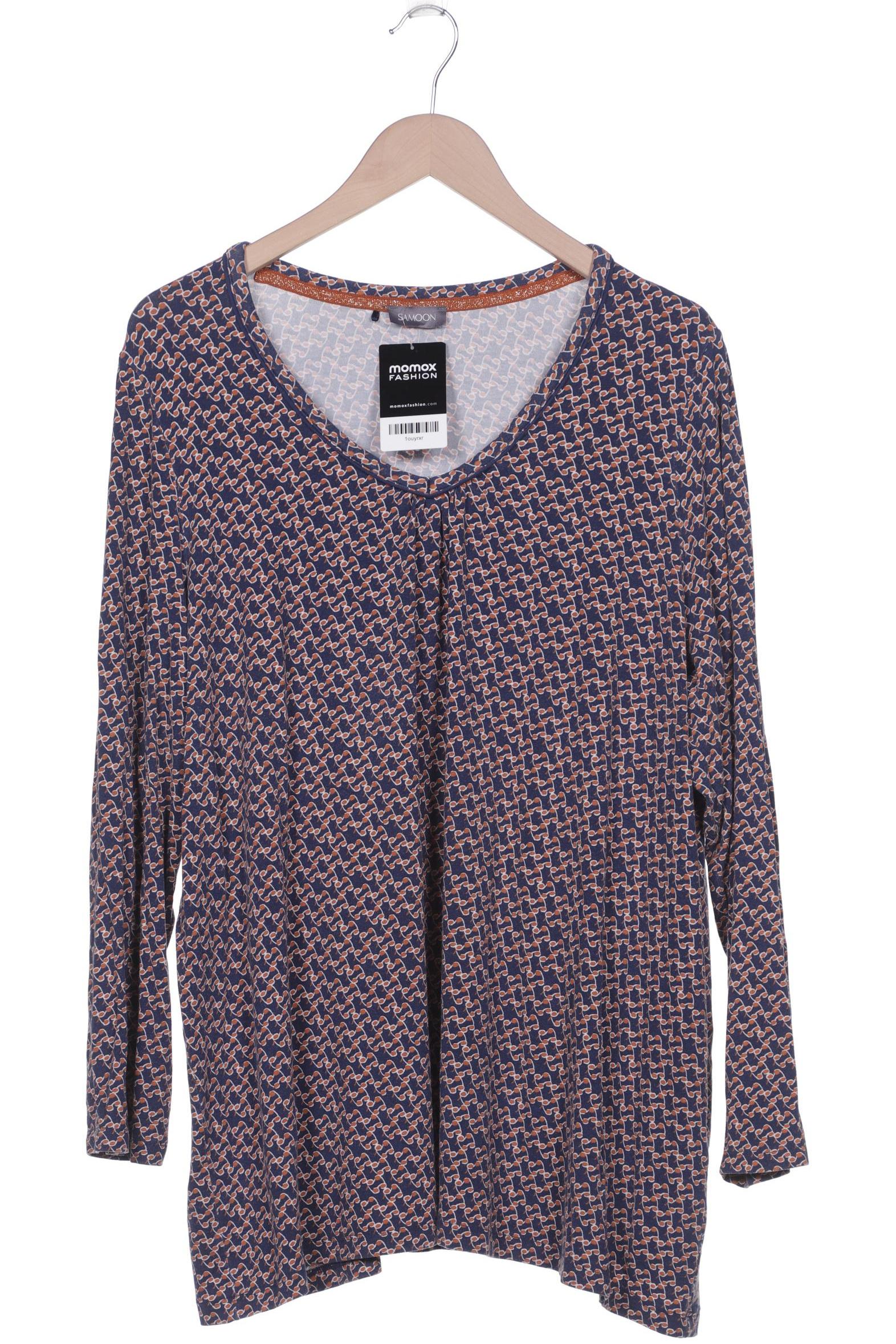 

SAMOON by Gerry Weber Damen Langarmshirt, marineblau