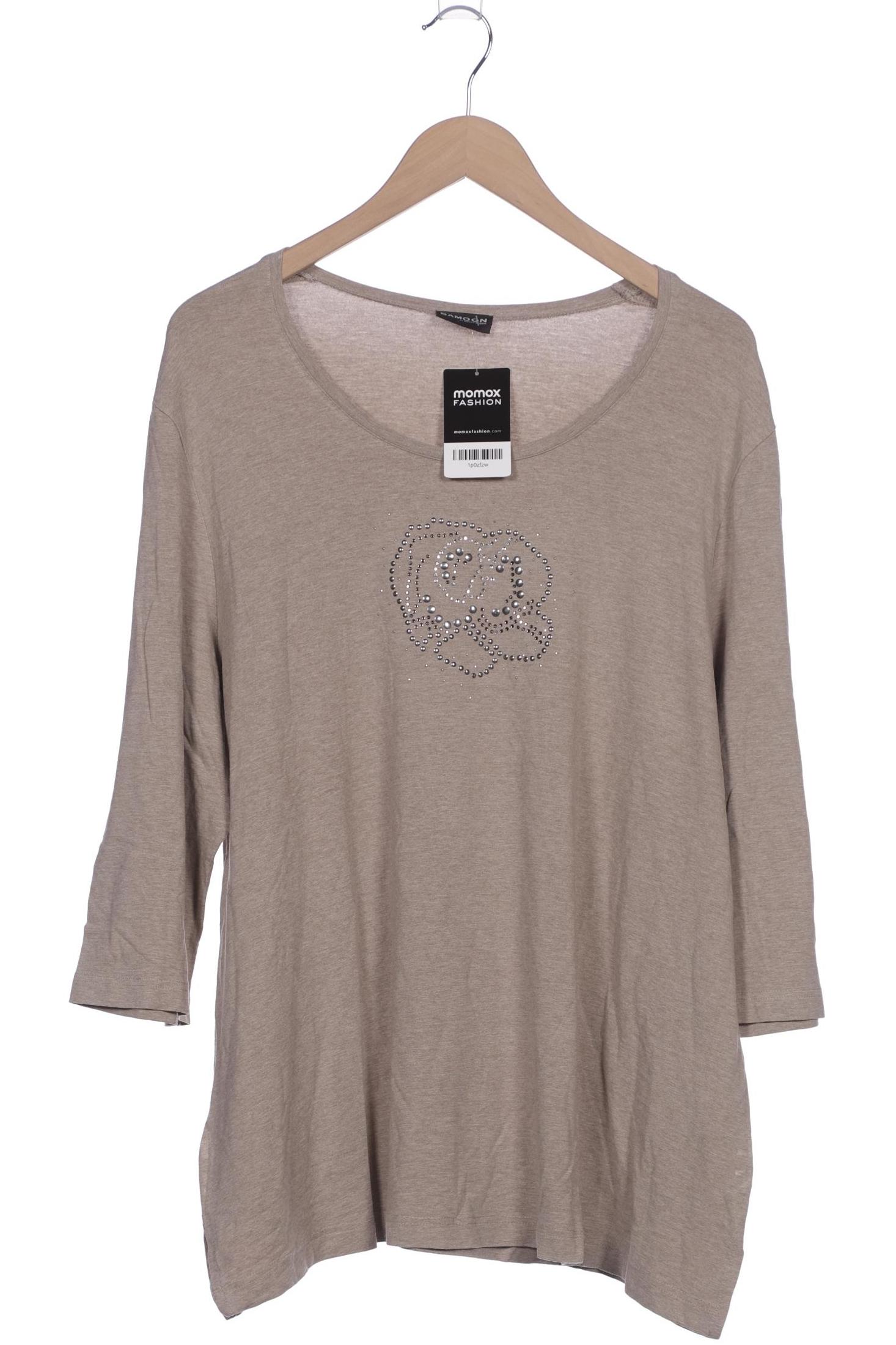 

Samoon by Gerry Weber Damen Langarmshirt, beige, Gr. 52