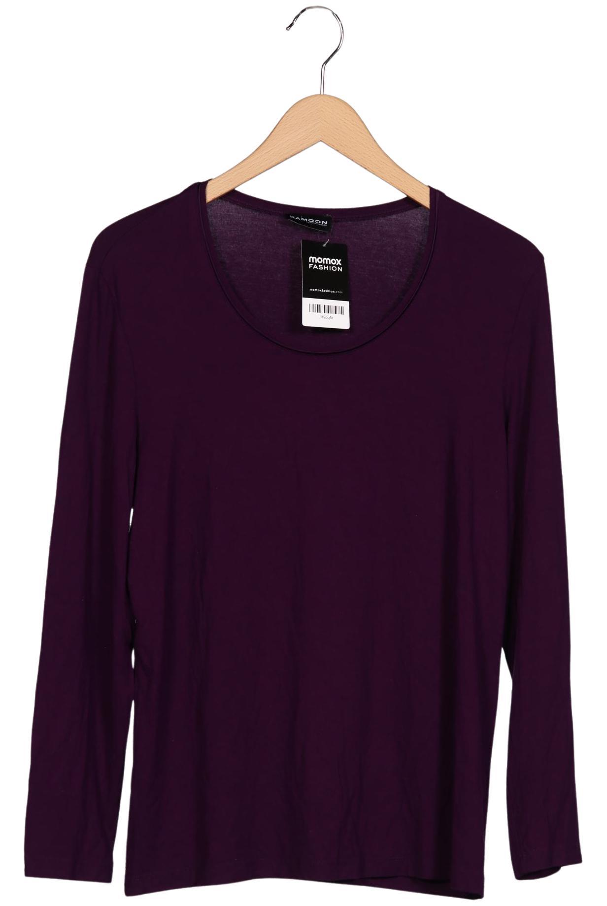 

Samoon by Gerry Weber Damen Langarmshirt, flieder, Gr. 38