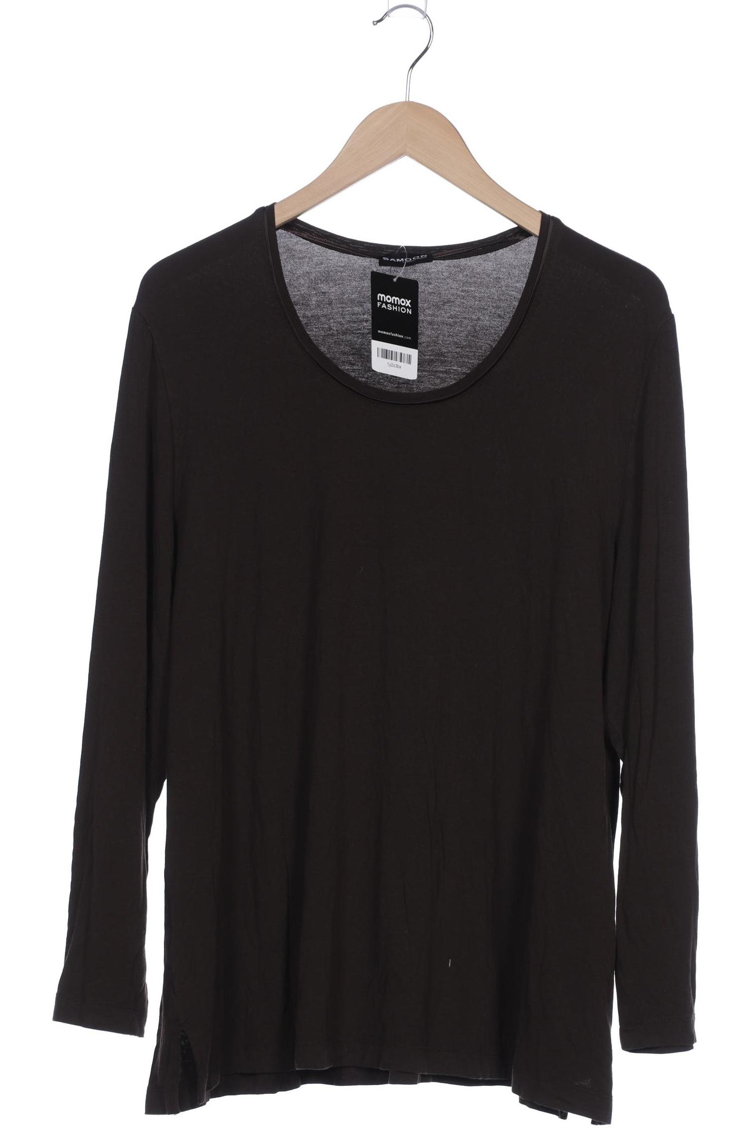 

Samoon by Gerry Weber Damen Langarmshirt, braun, Gr. 50