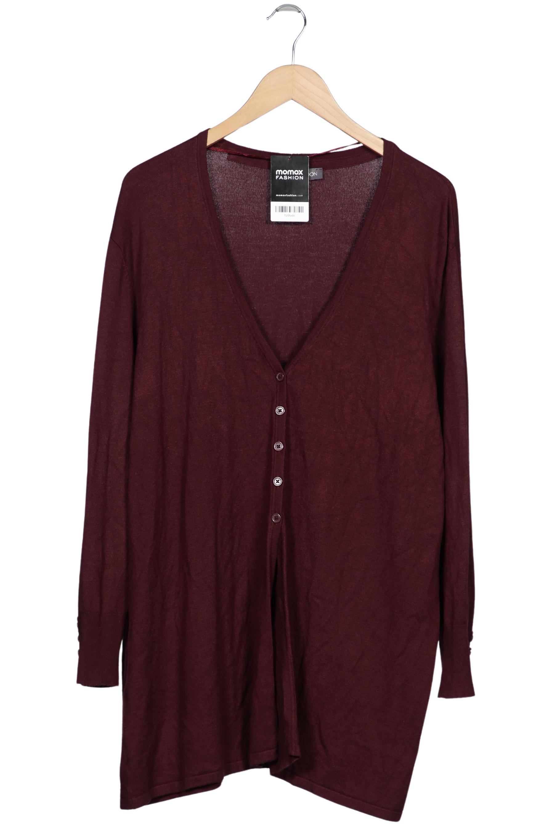 

Samoon by Gerry Weber Damen Strickjacke, bordeaux, Gr. 52