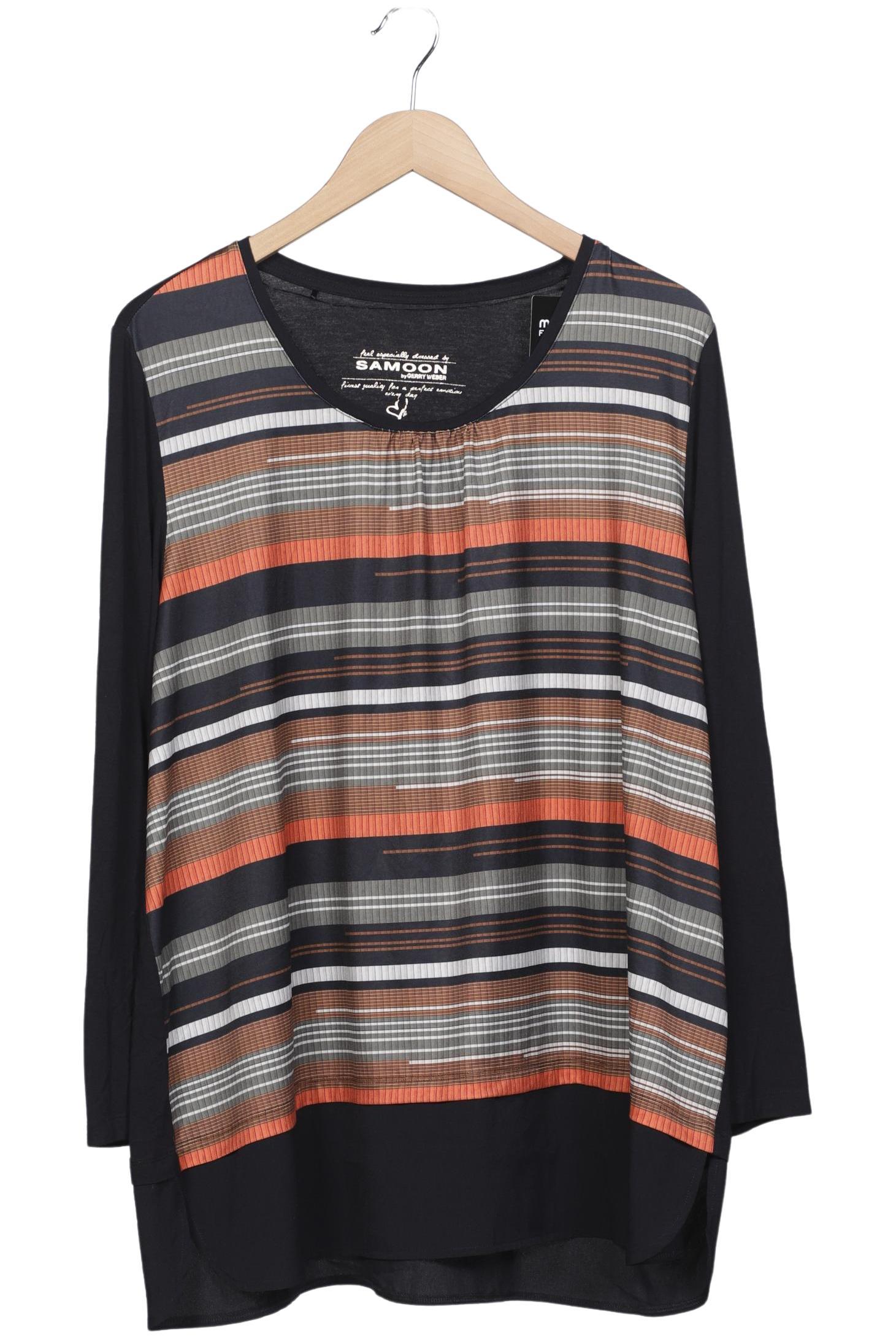 

Samoon by Gerry Weber Damen Langarmshirt, mehrfarbig, Gr. 48