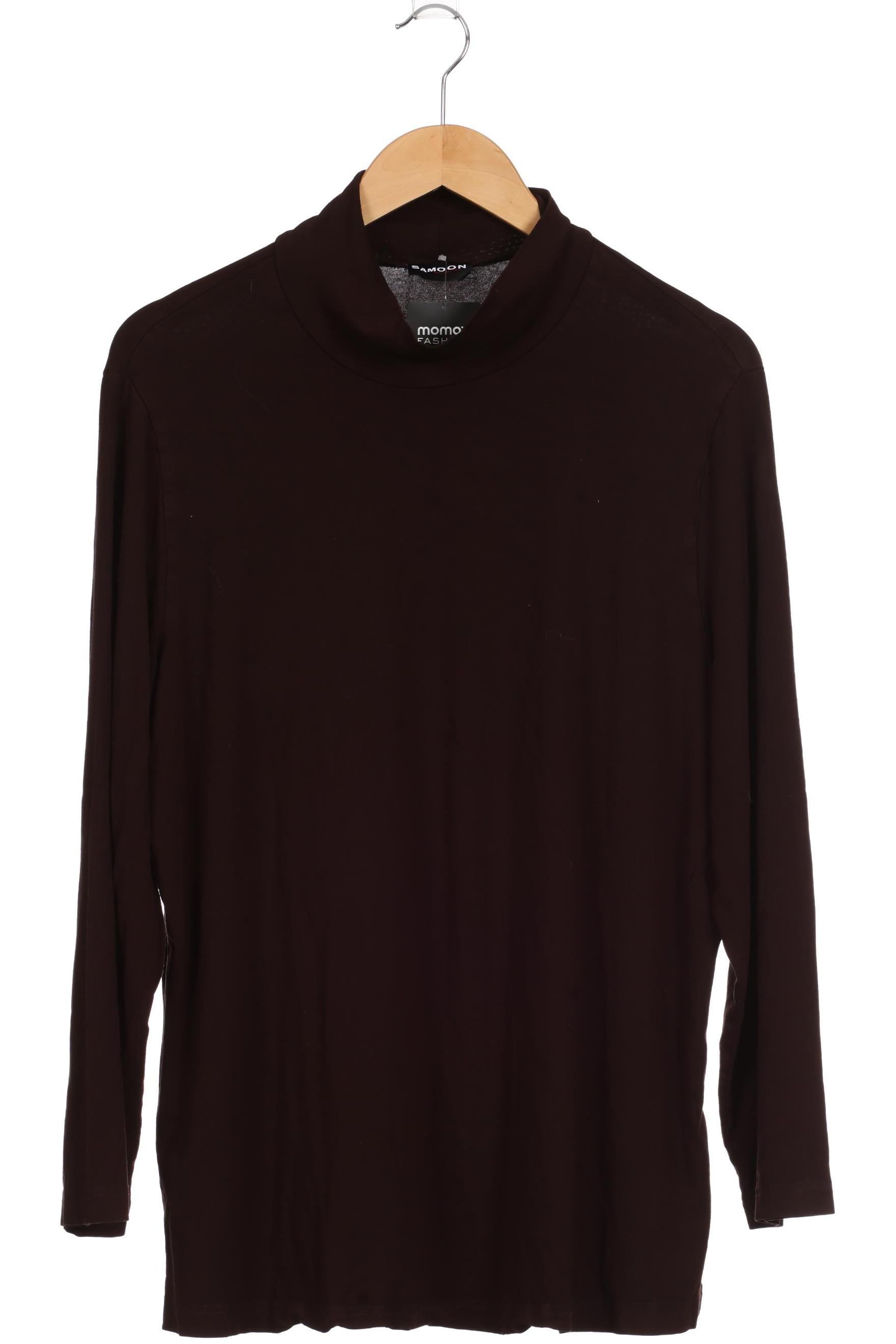 

Samoon by Gerry Weber Damen Langarmshirt, braun, Gr. 50