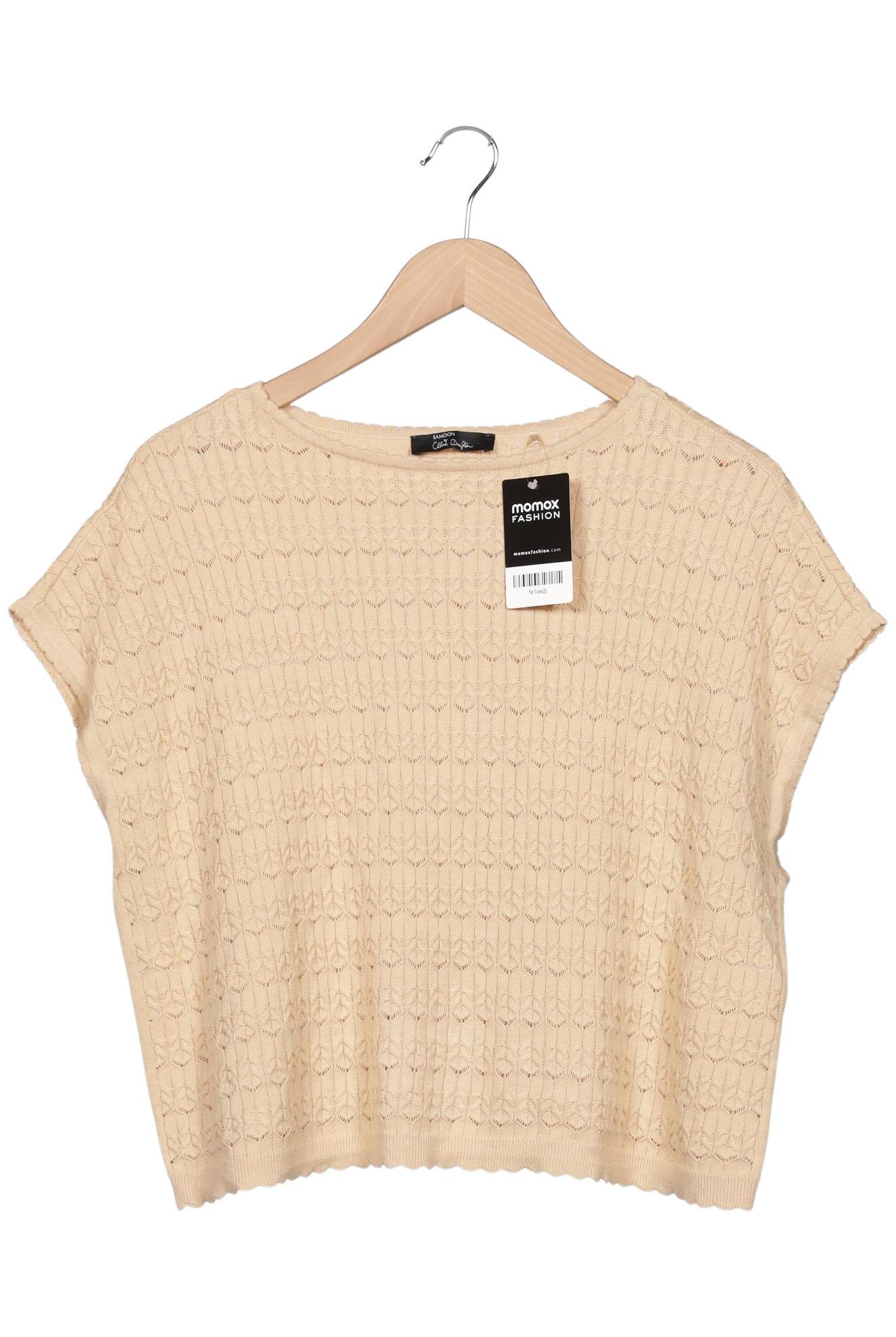 

Samoon by Gerry Weber Damen Pullover, beige, Gr. 44