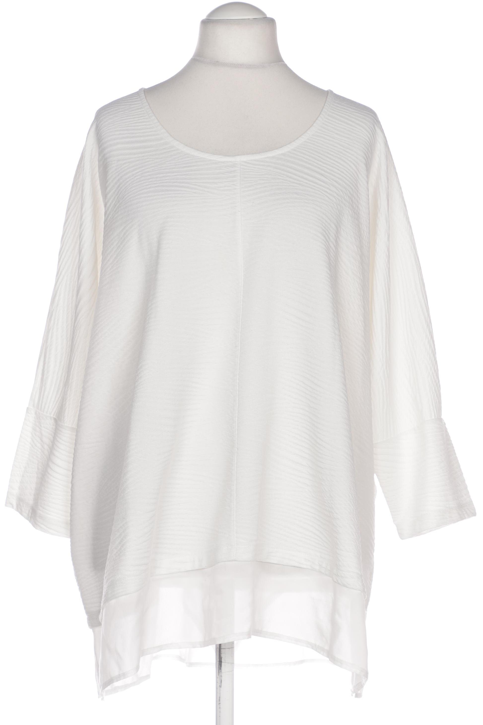 

Samoon by Gerry Weber Damen Langarmshirt, weiß, Gr. 54