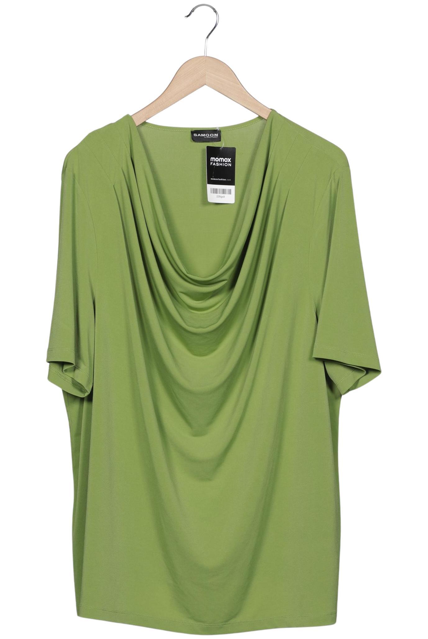 

Samoon by Gerry Weber Damen T-Shirt, hellgrün, Gr. 52