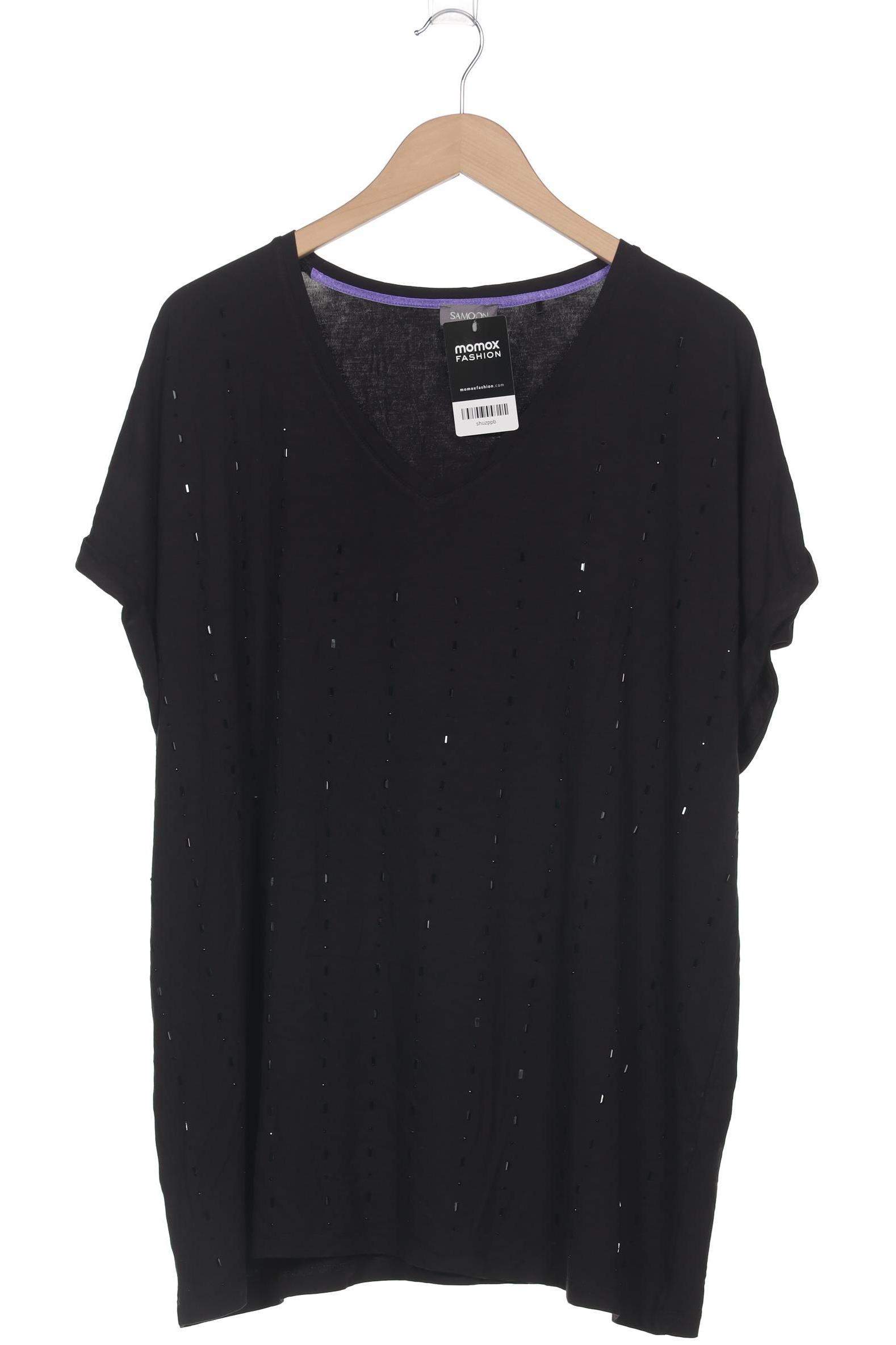 

Samoon by Gerry Weber Damen T-Shirt, schwarz, Gr. 50