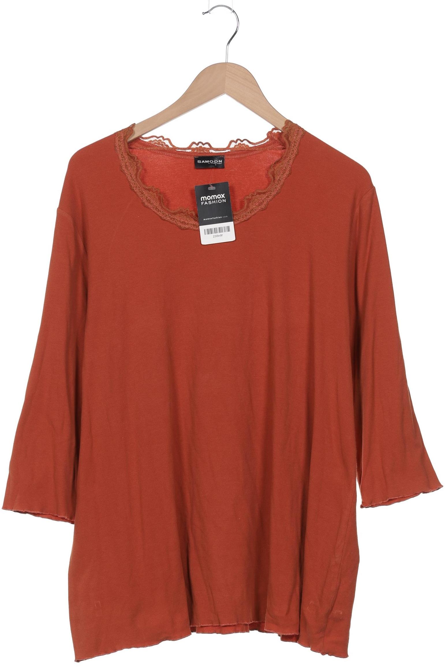 

Samoon by Gerry Weber Damen Langarmshirt, orange, Gr. 48