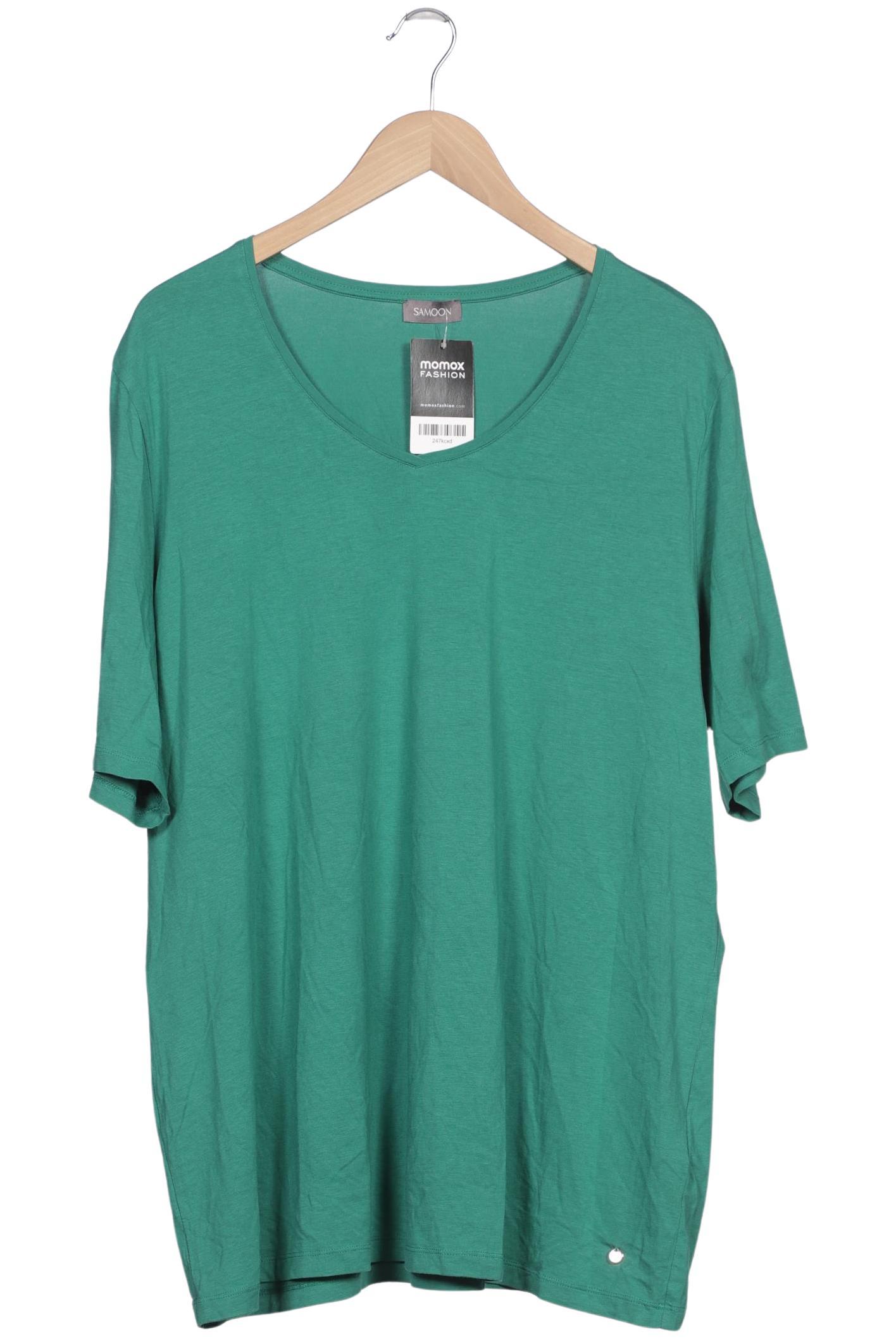 

Samoon by Gerry Weber Damen T-Shirt, grün, Gr. 52