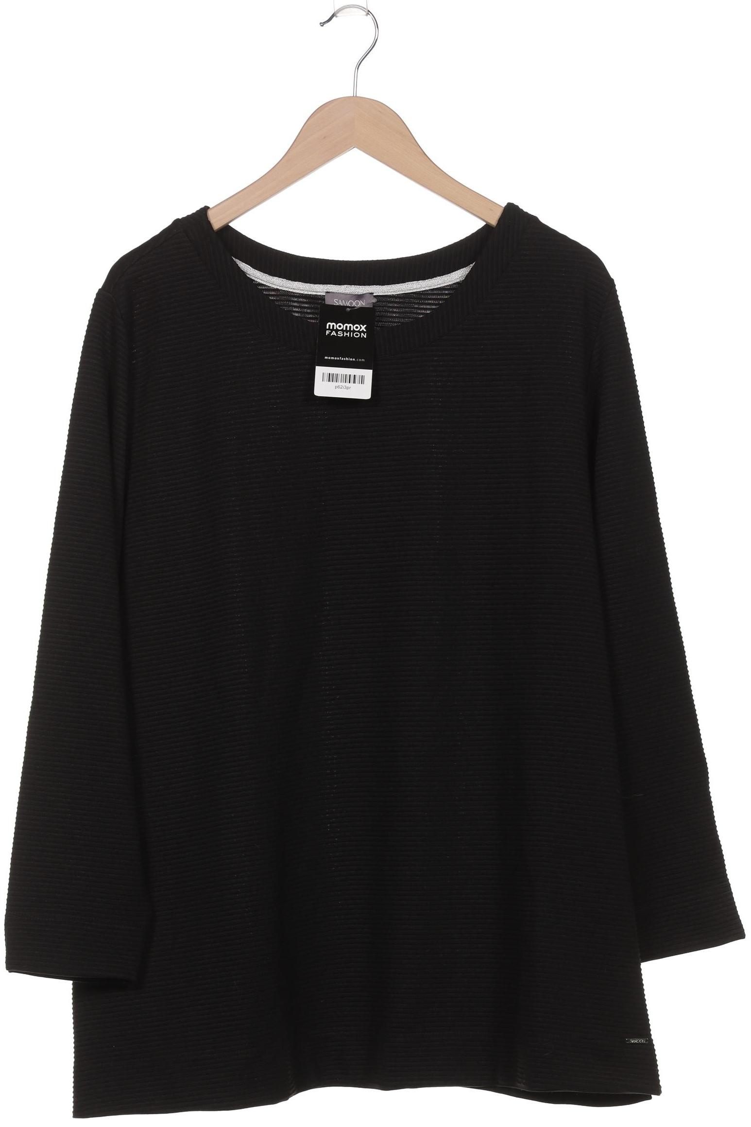 

Samoon by Gerry Weber Damen Sweatshirt, schwarz, Gr. 46