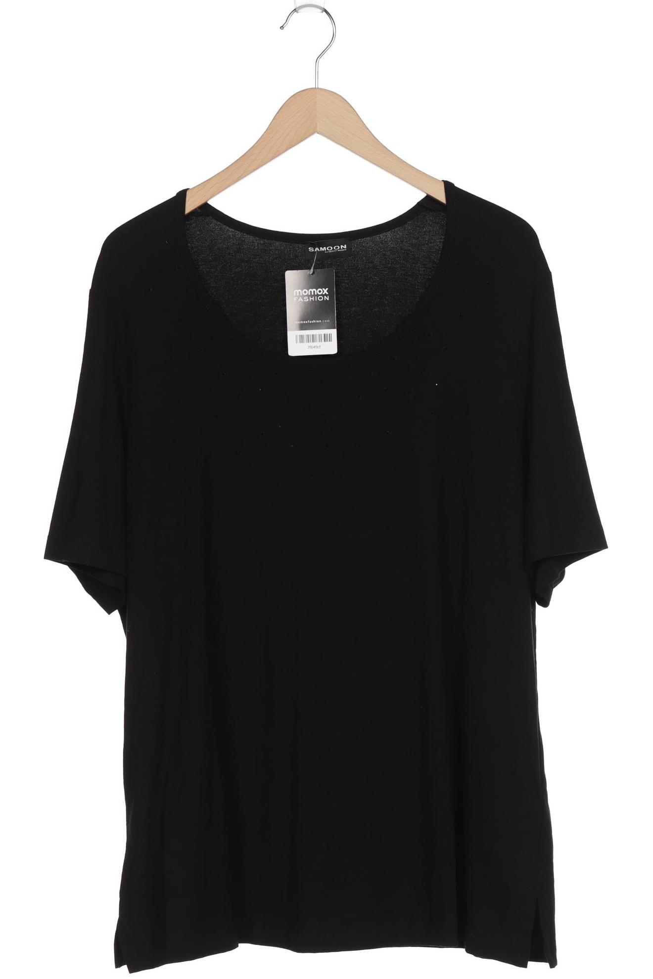 

Samoon by Gerry Weber Damen T-Shirt, schwarz, Gr. 52