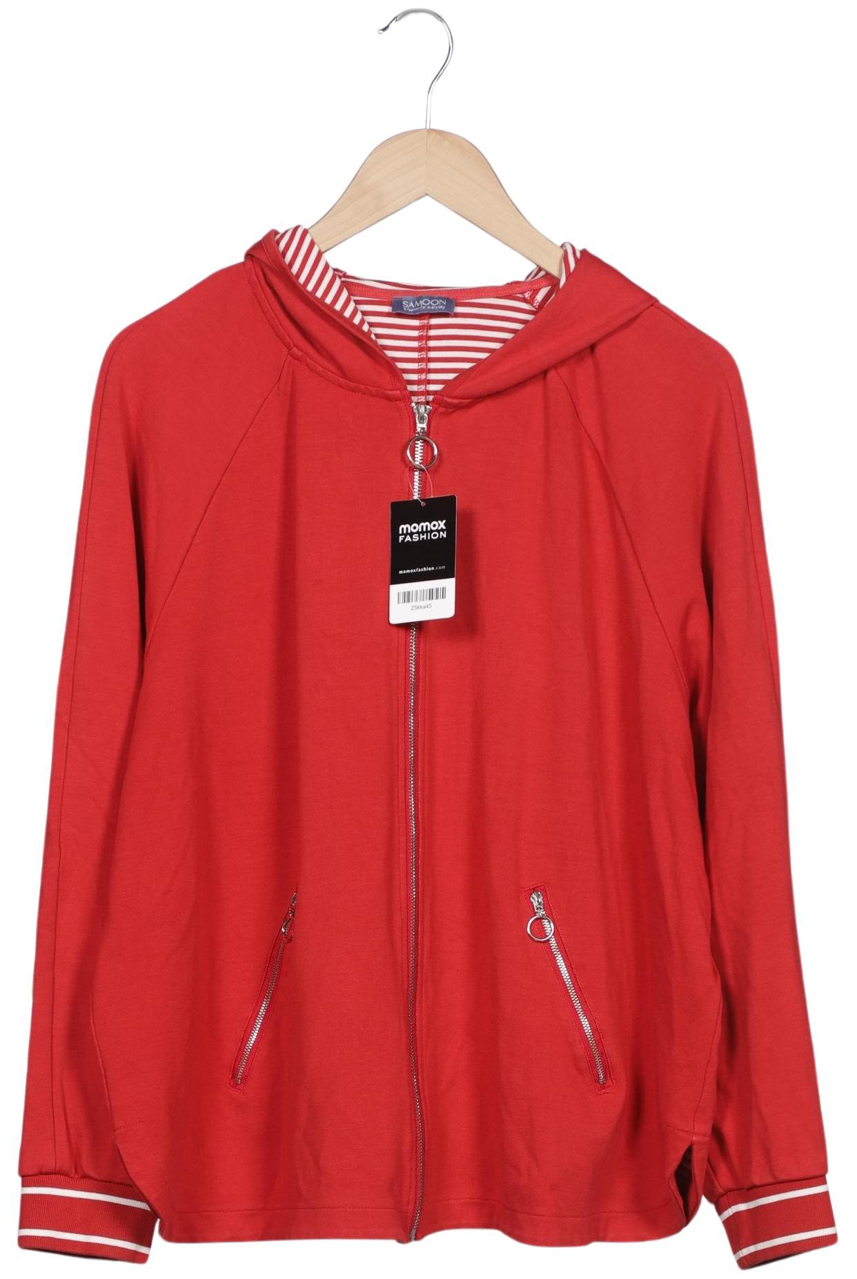 

Samoon by Gerry Weber Damen Kapuzenpullover, rot, Gr. 48