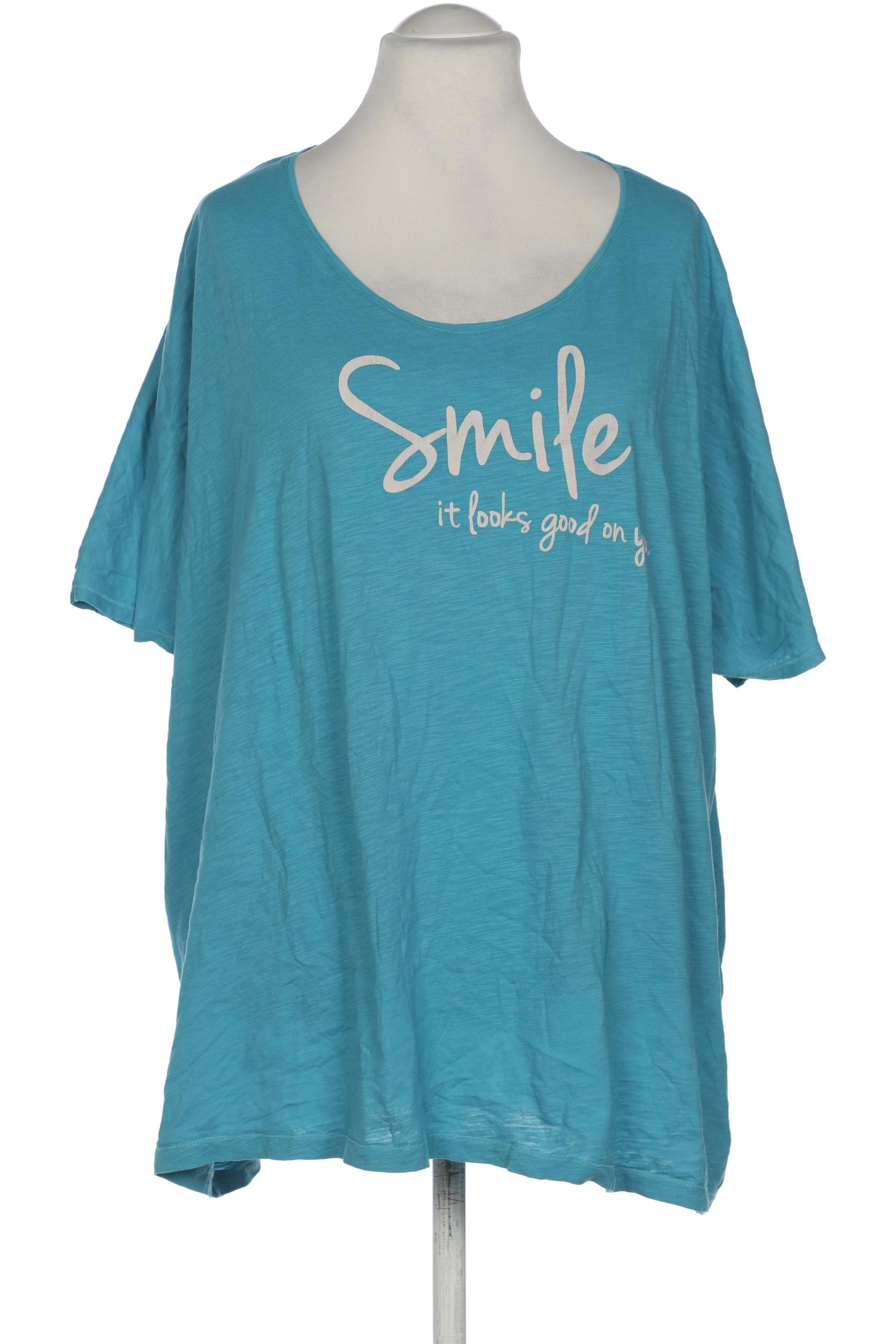 

Samoon by Gerry Weber Damen T-Shirt, blau, Gr. 54