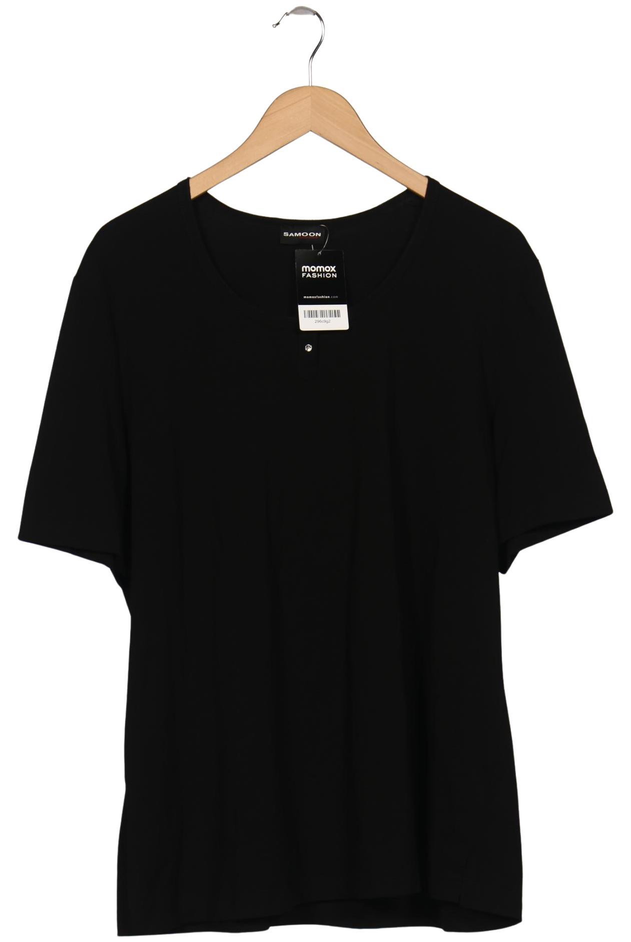 

Samoon by Gerry Weber Damen T-Shirt, schwarz, Gr. 46