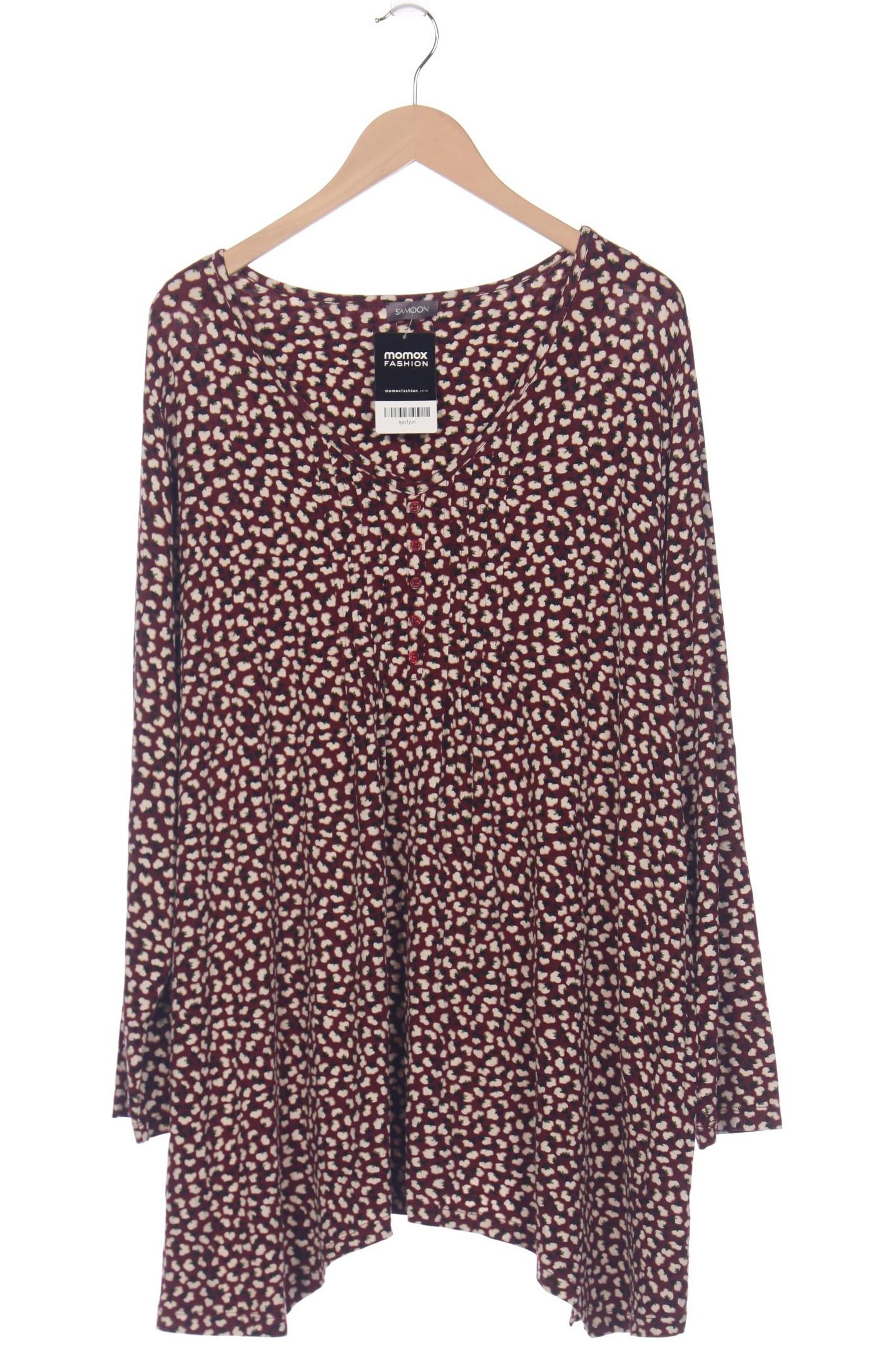 

Samoon by Gerry Weber Damen Langarmshirt, bordeaux, Gr. 52