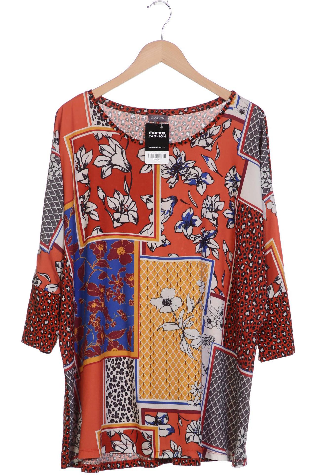 

Samoon by Gerry Weber Damen Langarmshirt, orange, Gr. 52