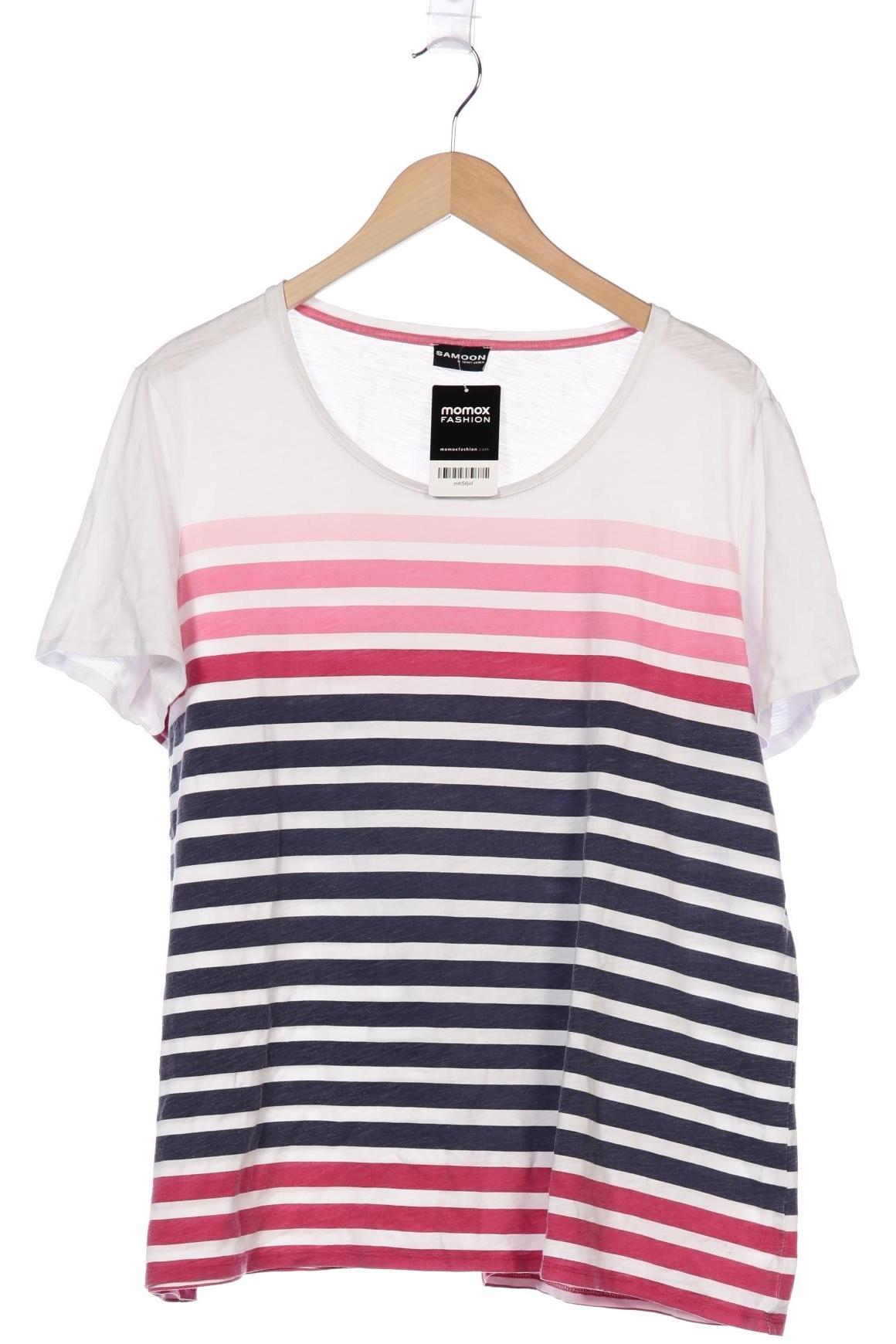 

Samoon by Gerry Weber Damen T-Shirt, weiß, Gr. 46