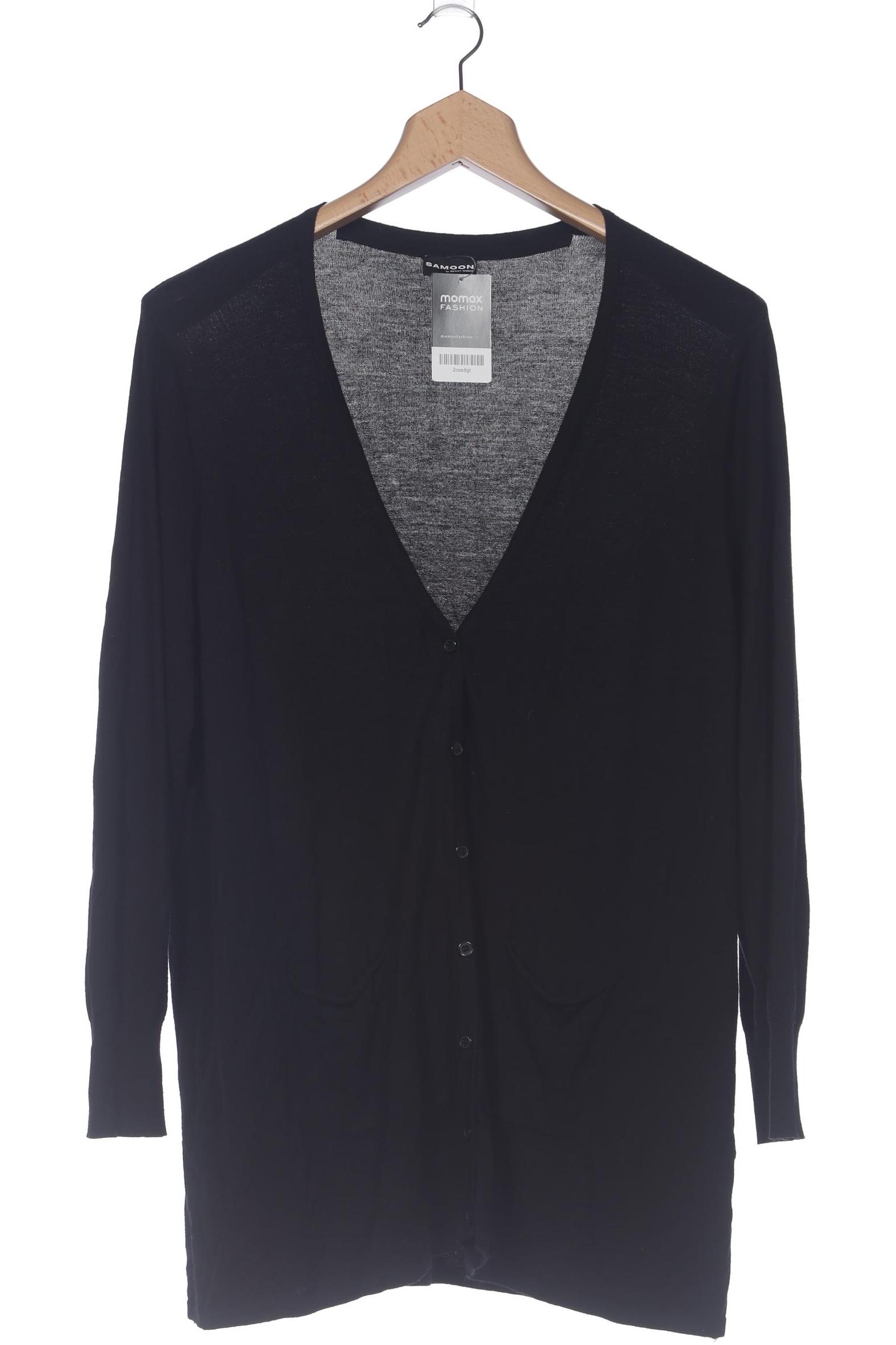 

Samoon by Gerry Weber Damen Strickjacke, schwarz, Gr. 50