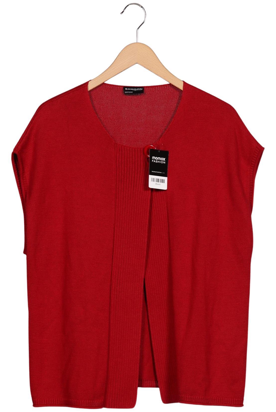 

Samoon by Gerry Weber Damen Strickjacke, rot, Gr. 46