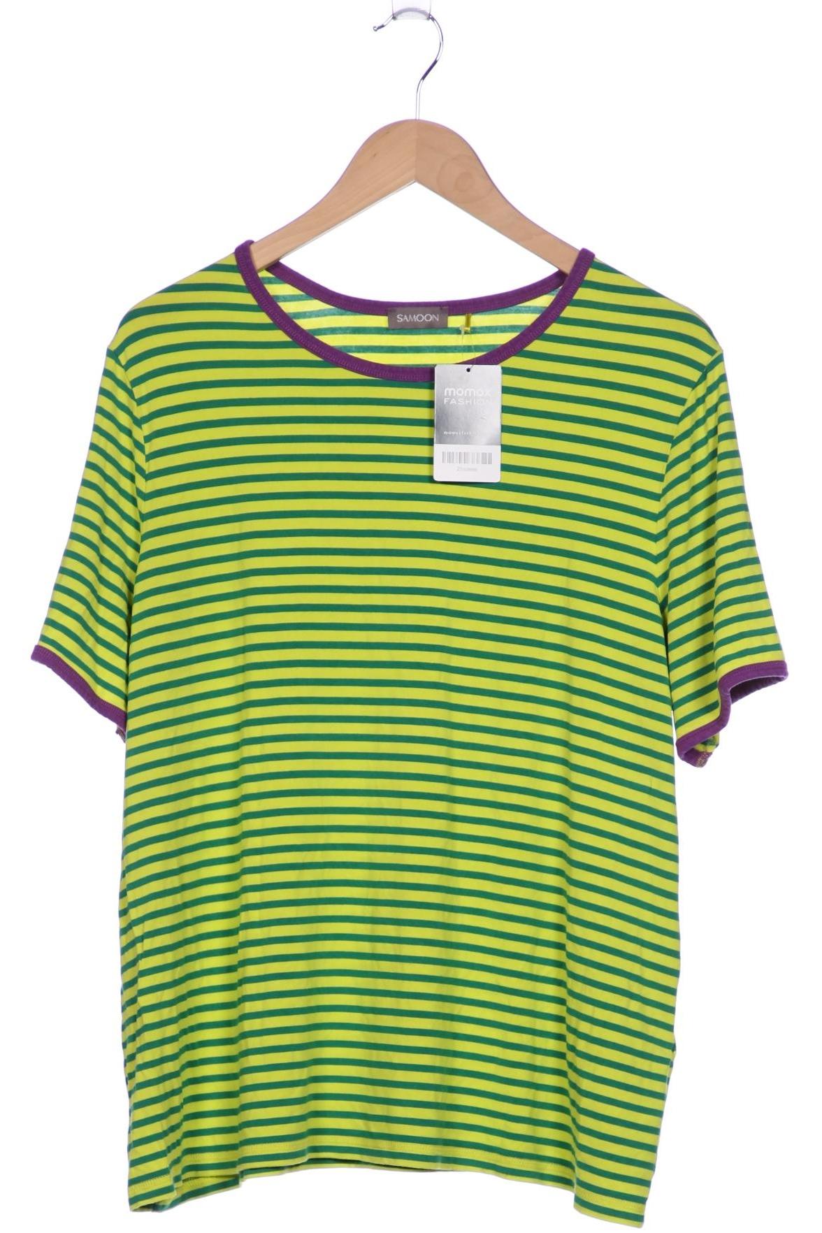 

Samoon by Gerry Weber Damen T-Shirt, hellgrün, Gr. 48