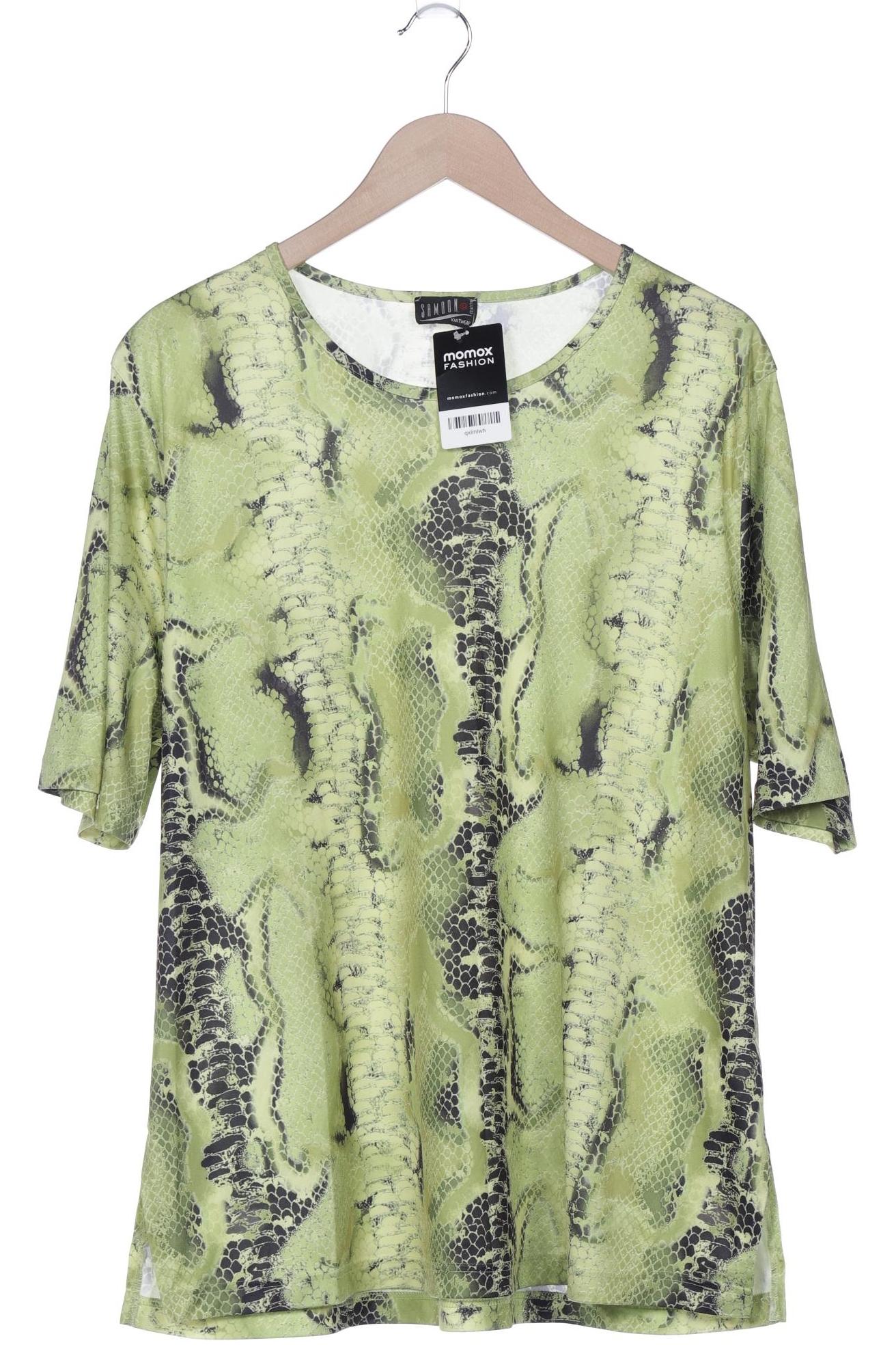 

Samoon by Gerry Weber Damen T-Shirt, grün, Gr. 48