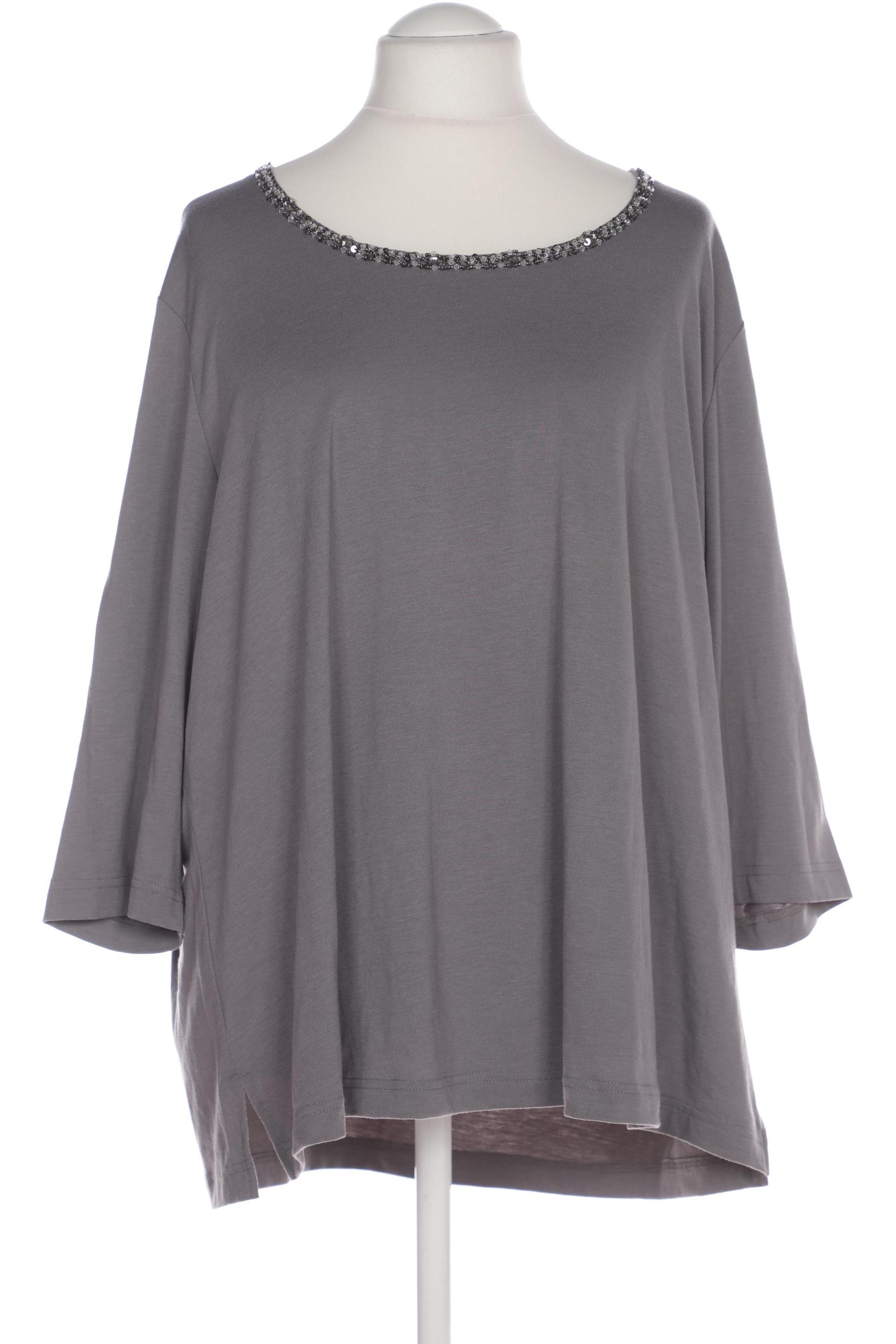 

Samoon by Gerry Weber Damen Langarmshirt, grau, Gr. 54