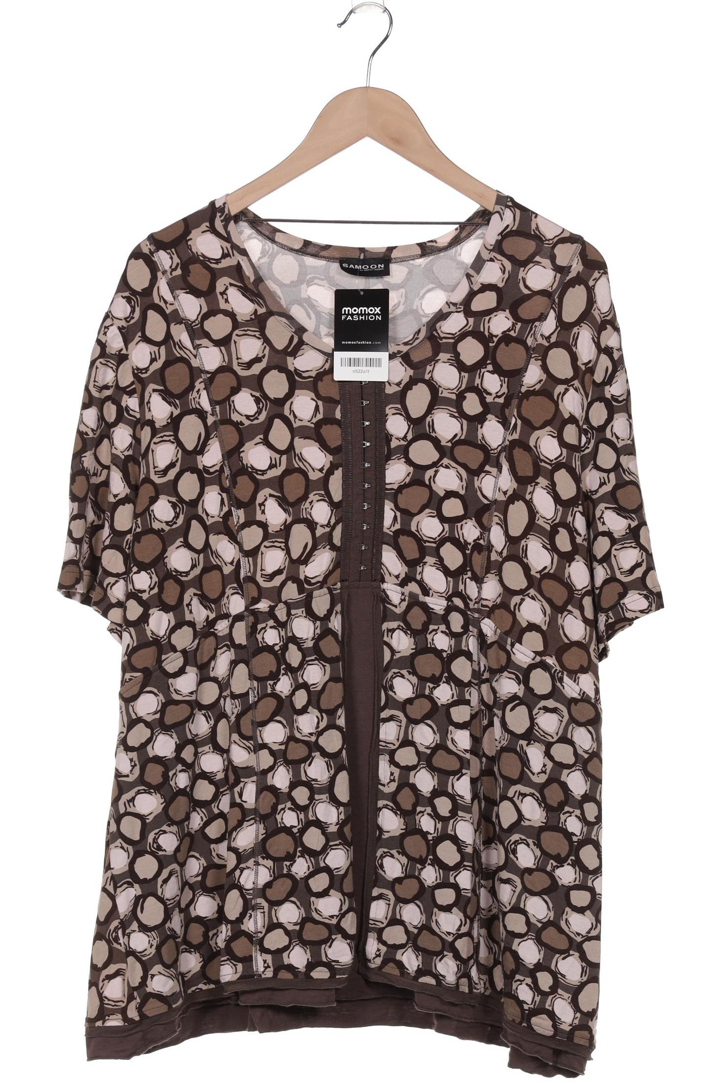 

Samoon by Gerry Weber Damen T-Shirt, braun, Gr. 50