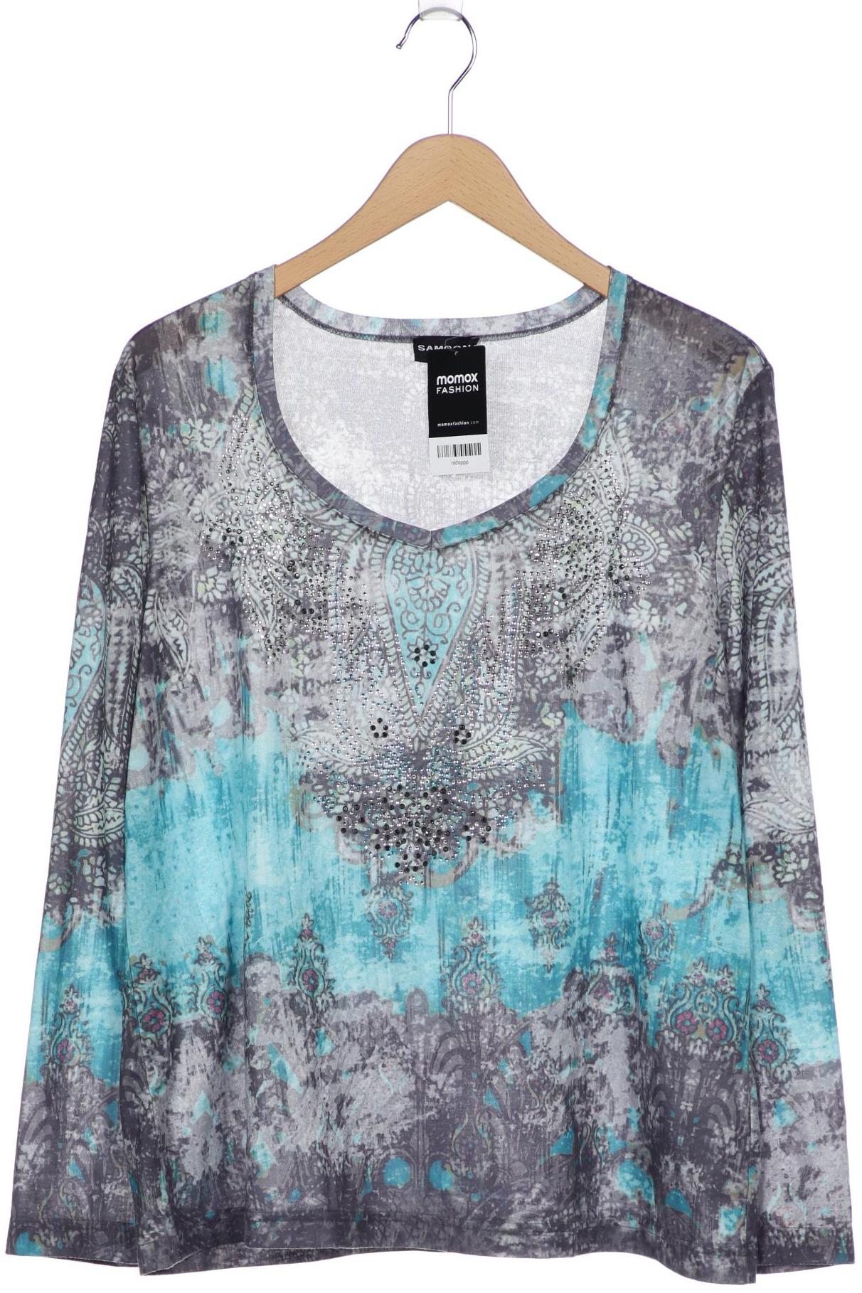 

Samoon by Gerry Weber Damen Langarmshirt, grau, Gr. 44