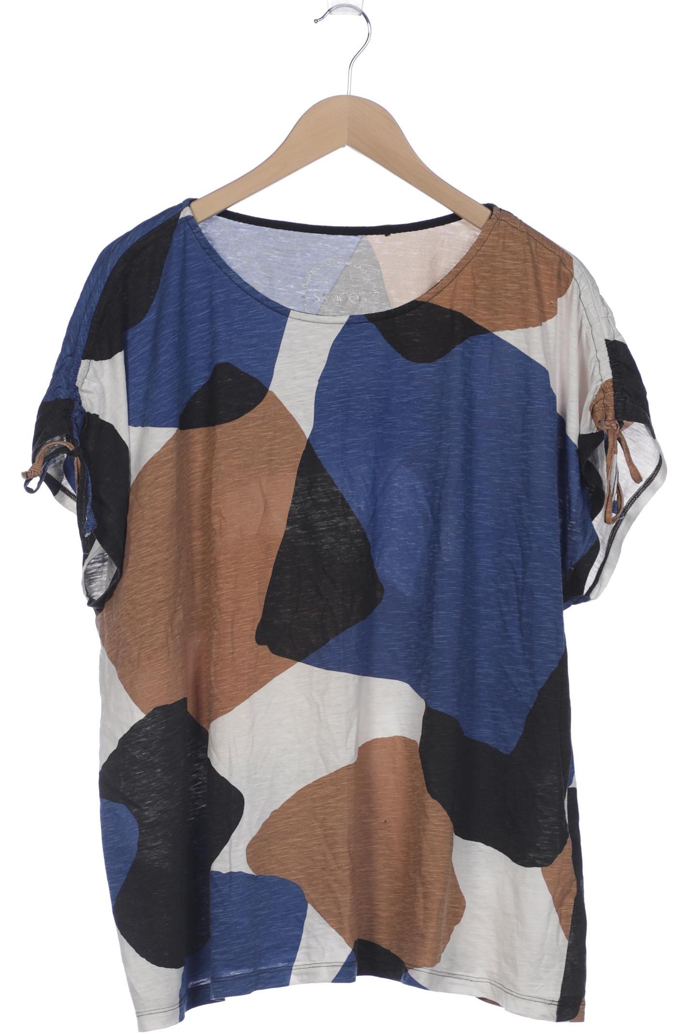 

Samoon by Gerry Weber Damen T-Shirt, mehrfarbig, Gr. 50