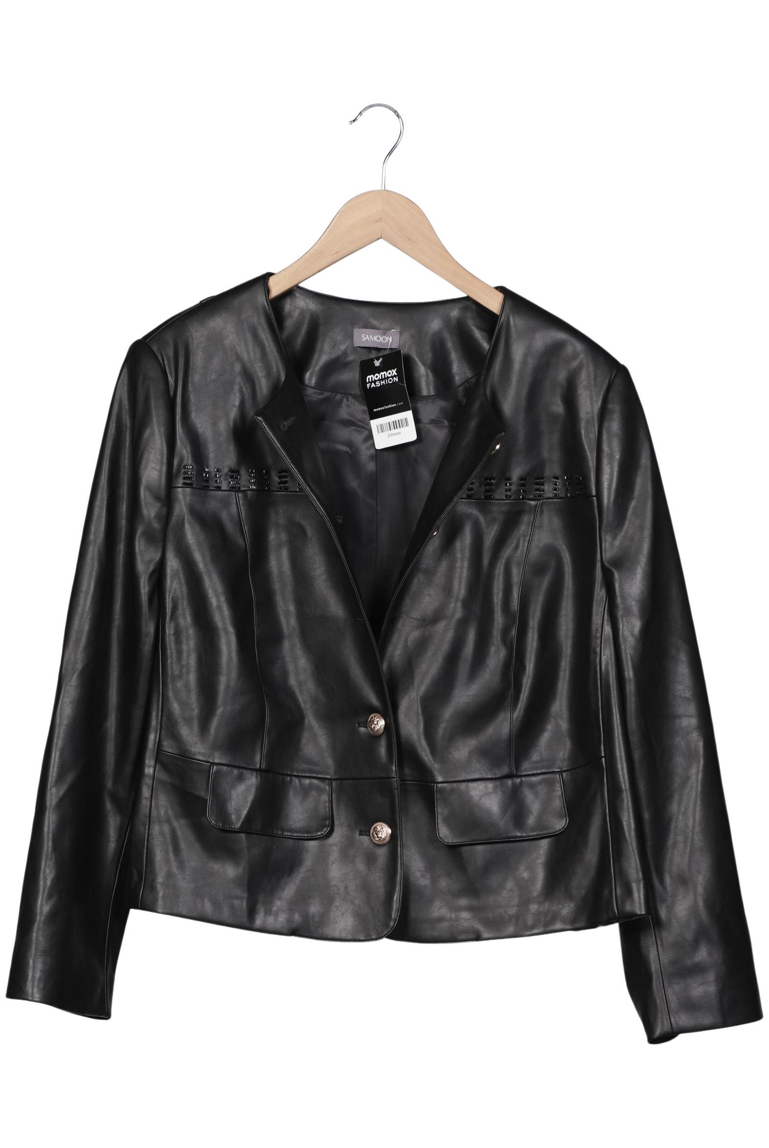 

Samoon by Gerry Weber Damen Jacke, schwarz, Gr. 48