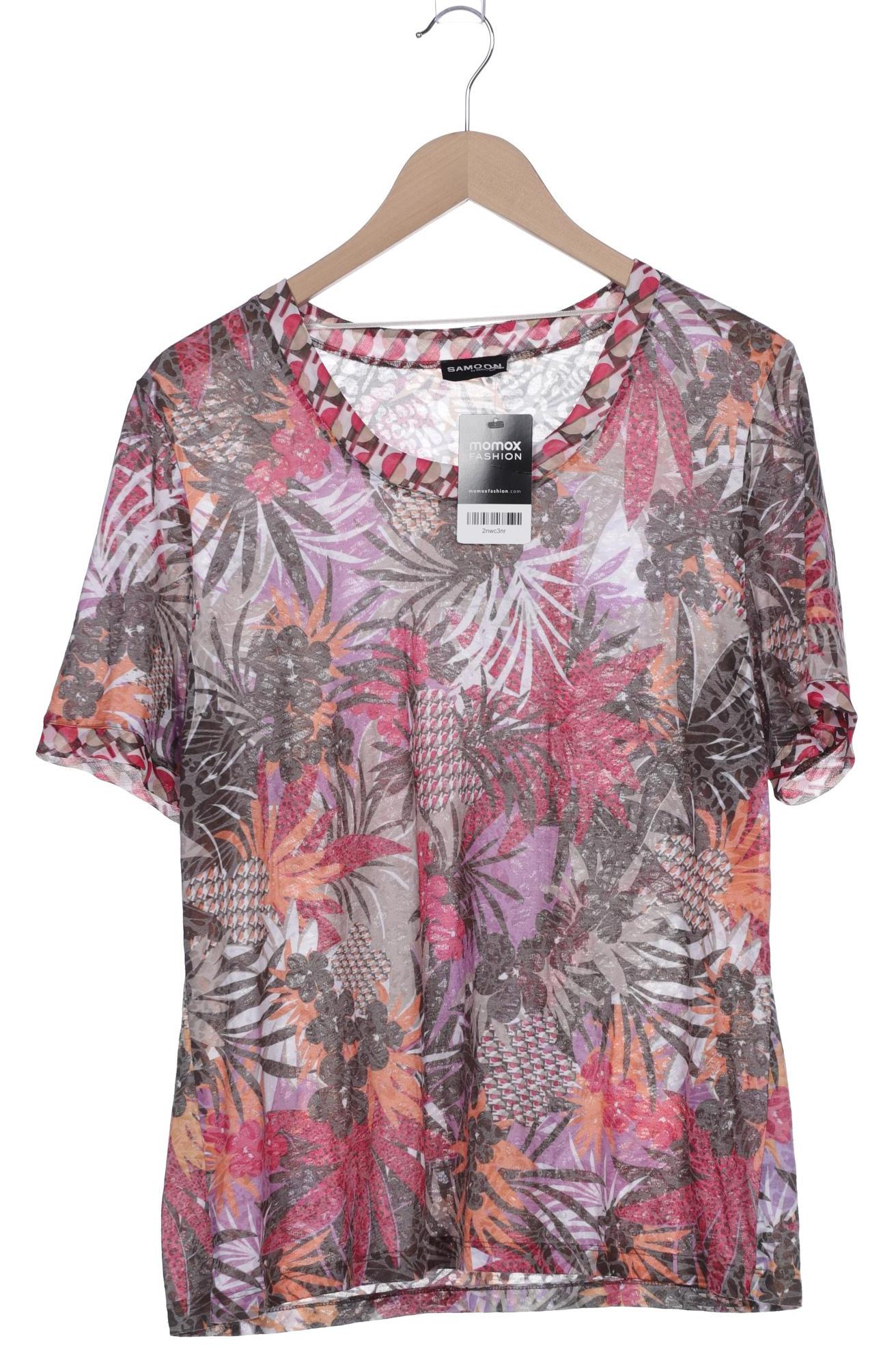 

Samoon by Gerry Weber Damen T-Shirt, mehrfarbig, Gr. 46