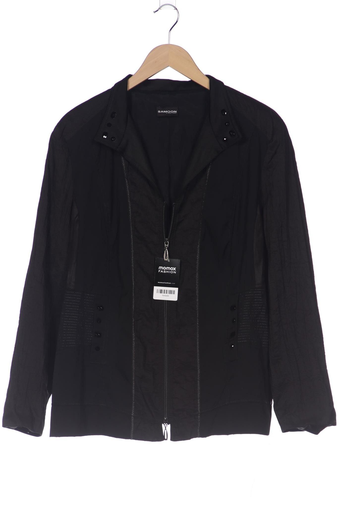 

Samoon by Gerry Weber Damen Jacke, schwarz, Gr. 44