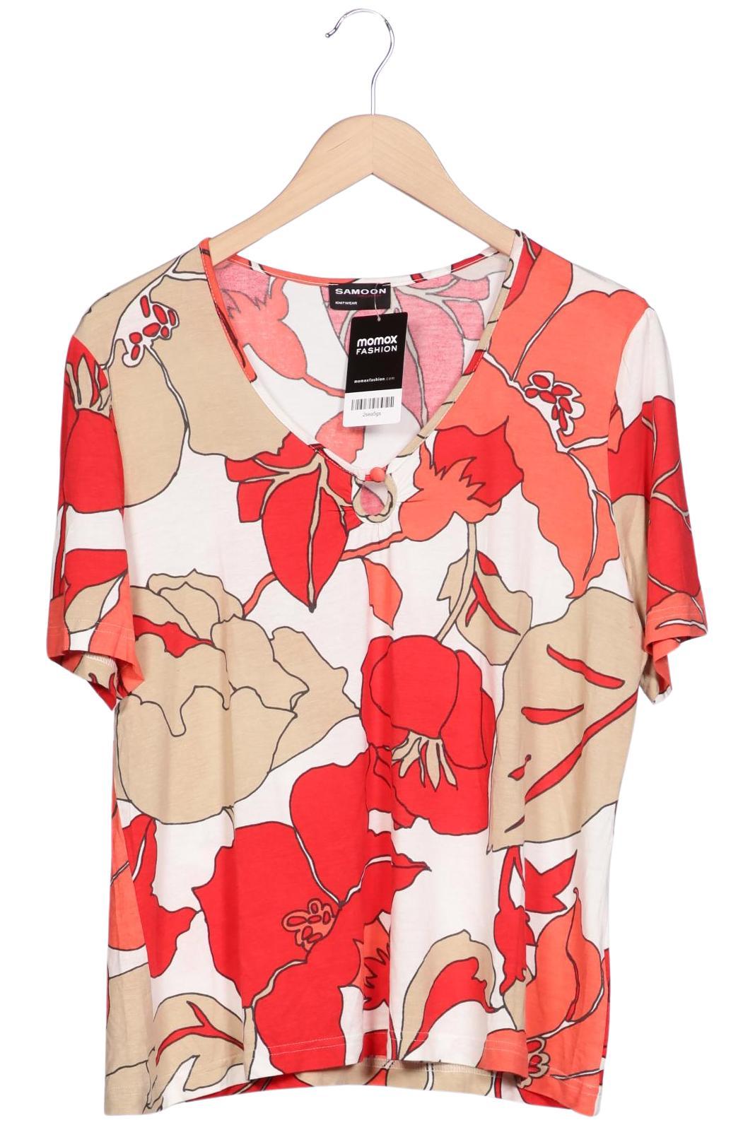 

Samoon by Gerry Weber Damen T-Shirt, mehrfarbig, Gr. 44