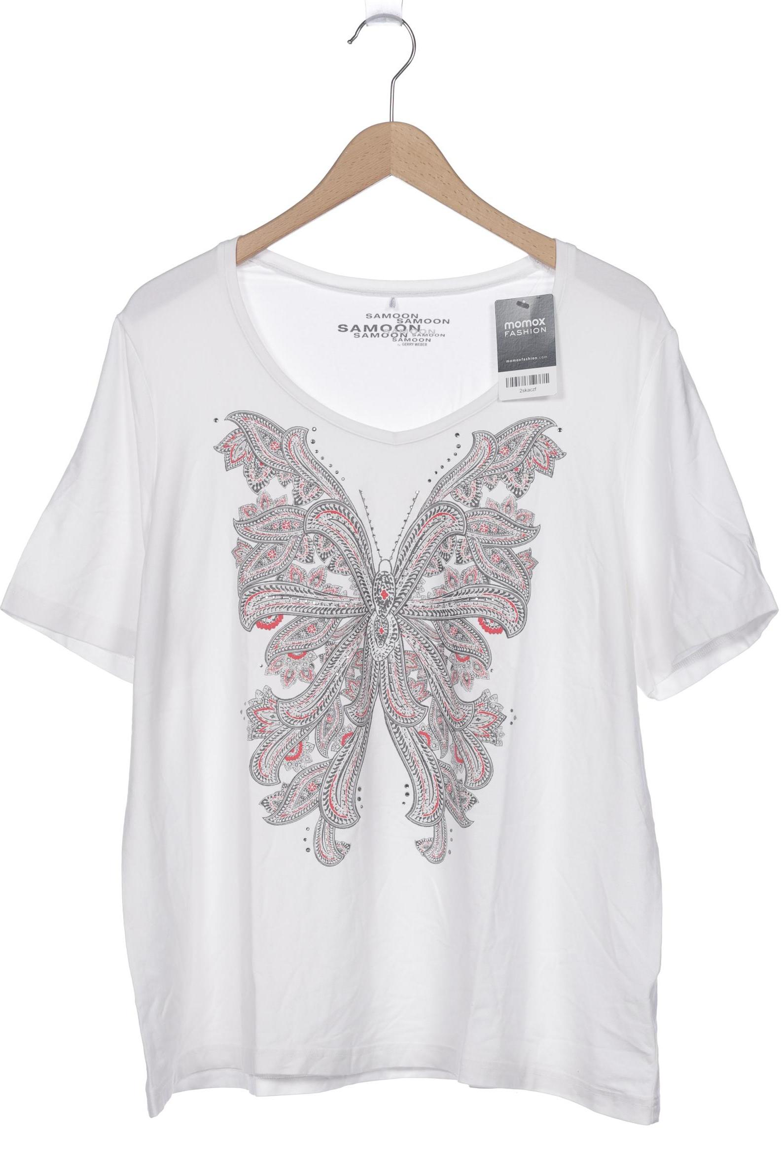 

SAMOON by Gerry Weber Damen T-Shirt, weiß