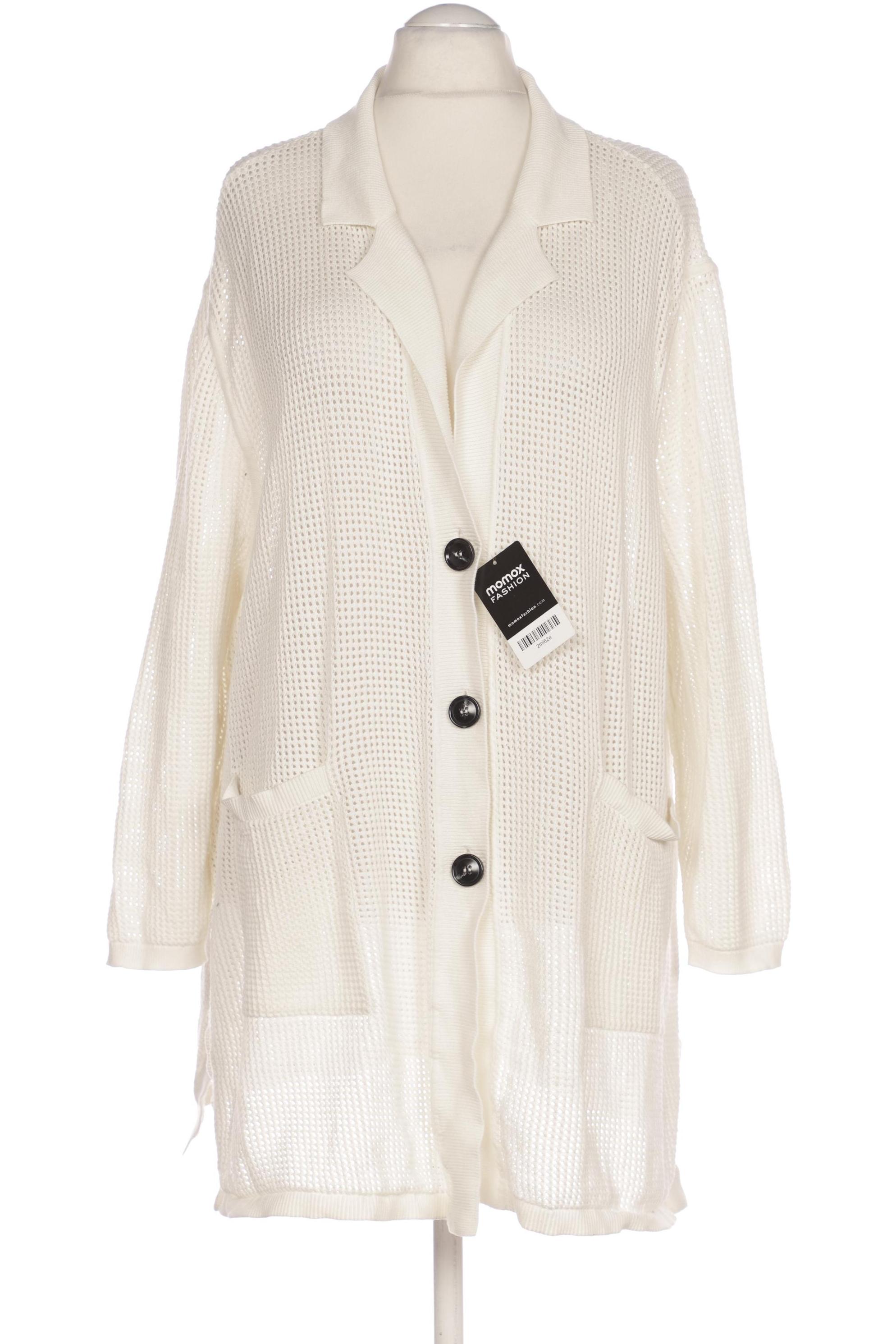 

SAMOON by Gerry Weber Damen Strickjacke, weiß