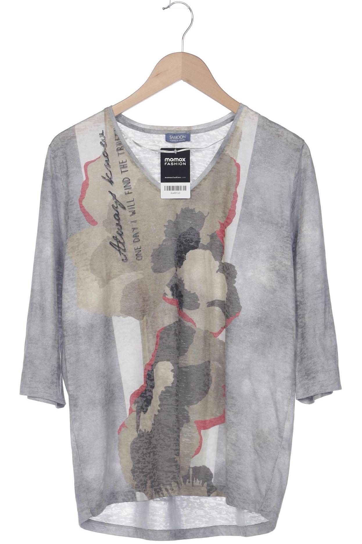 

Samoon by Gerry Weber Damen Langarmshirt, mehrfarbig, Gr. 44