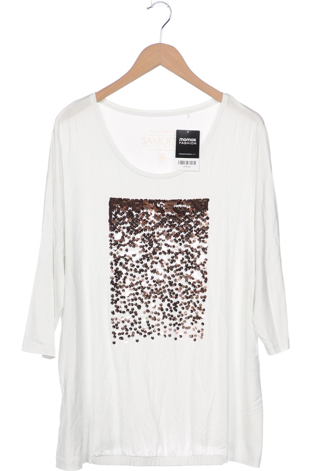 

SAMOON by Gerry Weber Damen Langarmshirt, weiß