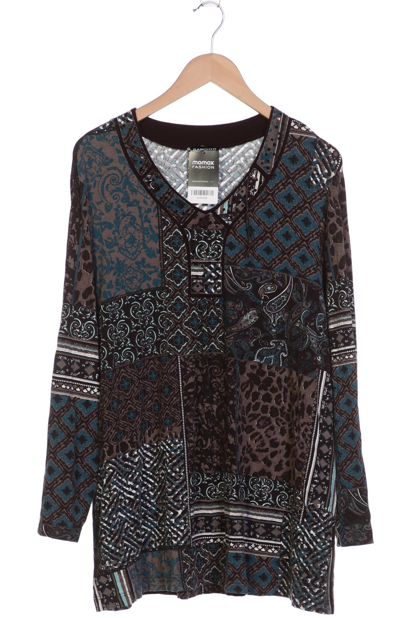 

Samoon by Gerry Weber Damen Langarmshirt, braun, Gr. 48