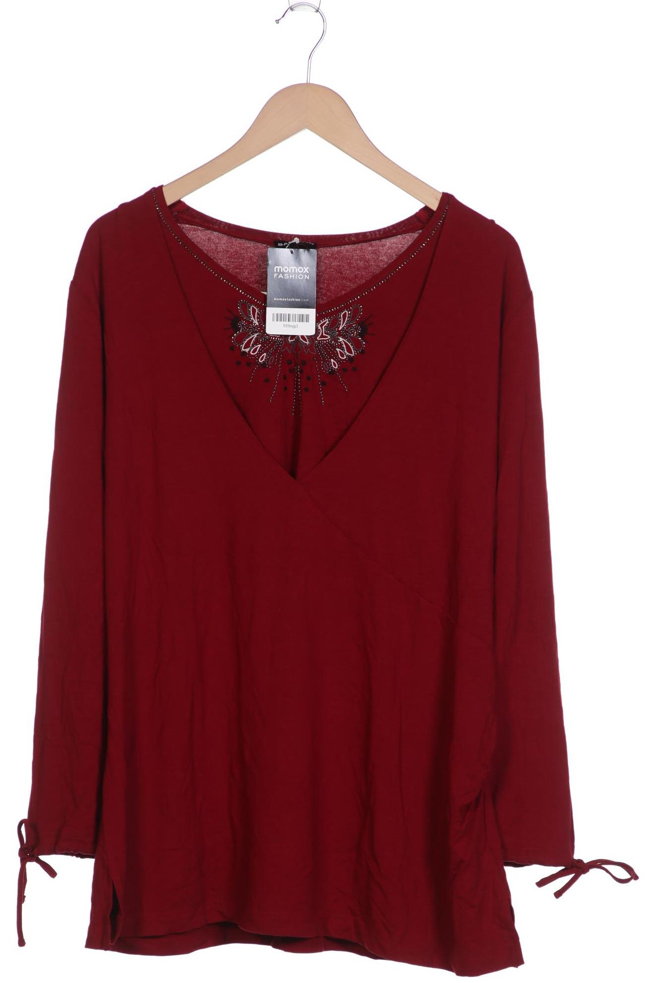 

Samoon by Gerry Weber Damen Langarmshirt, bordeaux, Gr. 48